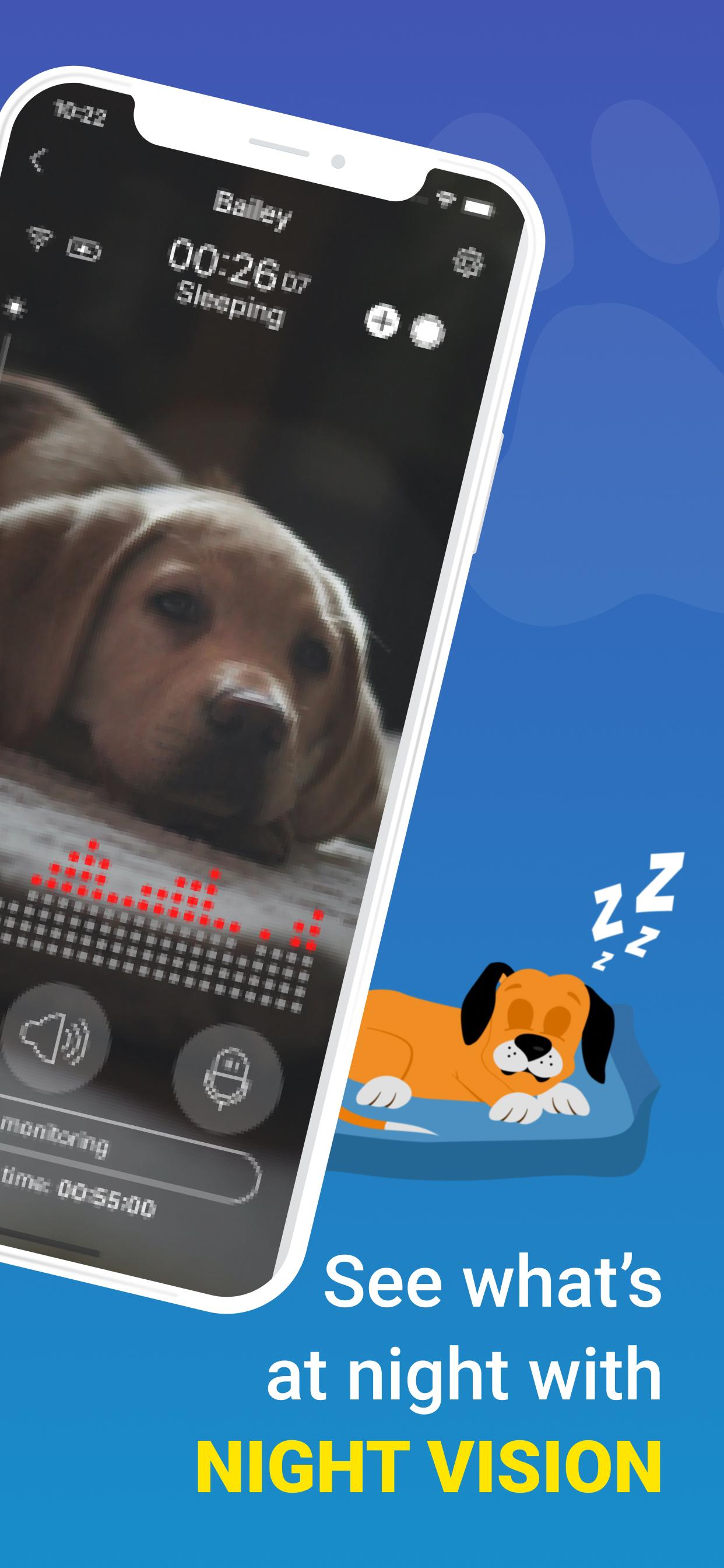 Dog Monitor Pet Sitter & Video Cam Bark Control 3.22.0+master.133ace106 Screenshot 5