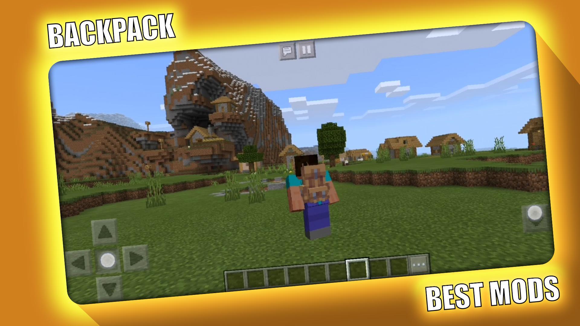 BackPack Mod for Minecraft PE - MCPE 2.2.6 Screenshot 2