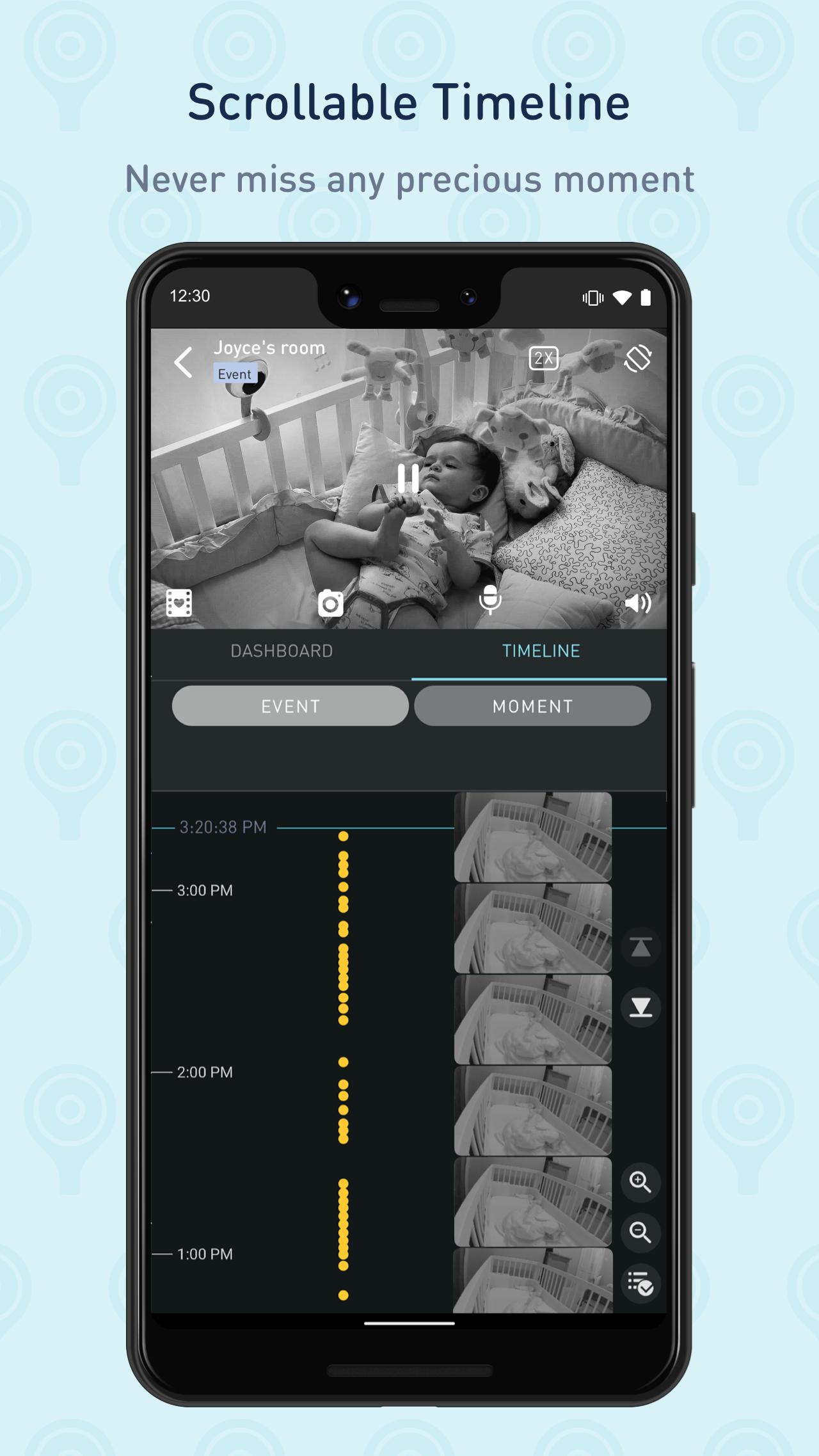 Lollipop Smart baby monitor 3.7.2 Screenshot 2