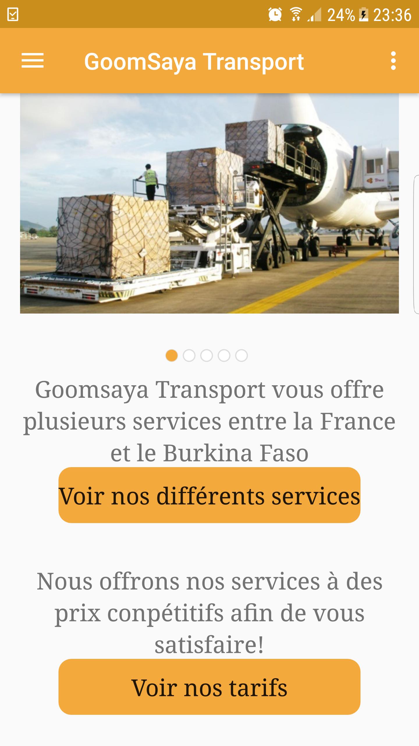 Goomsaya Transport 1.8.6 Screenshot 1