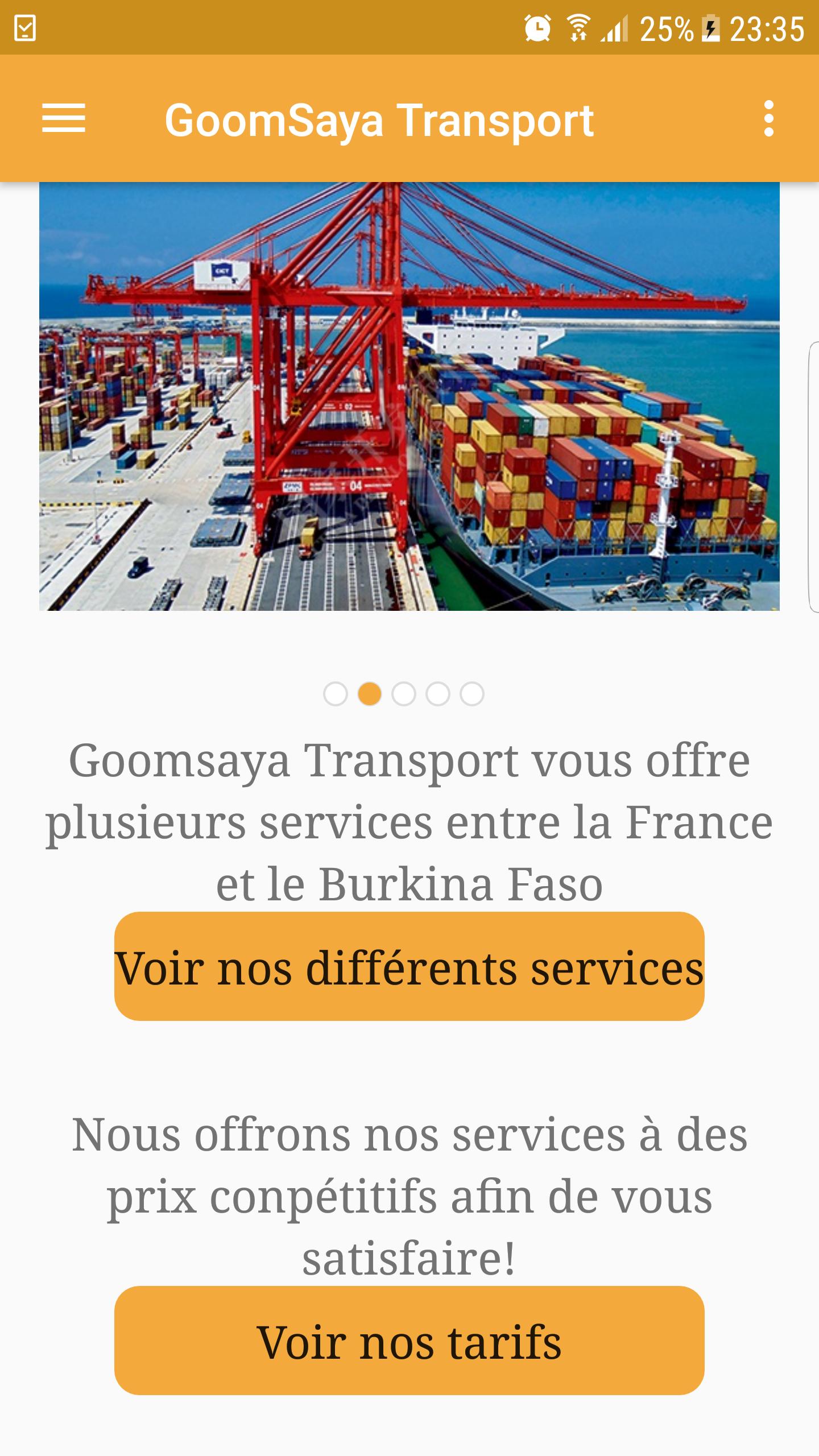 Goomsaya Transport 1.8.6 Screenshot 4