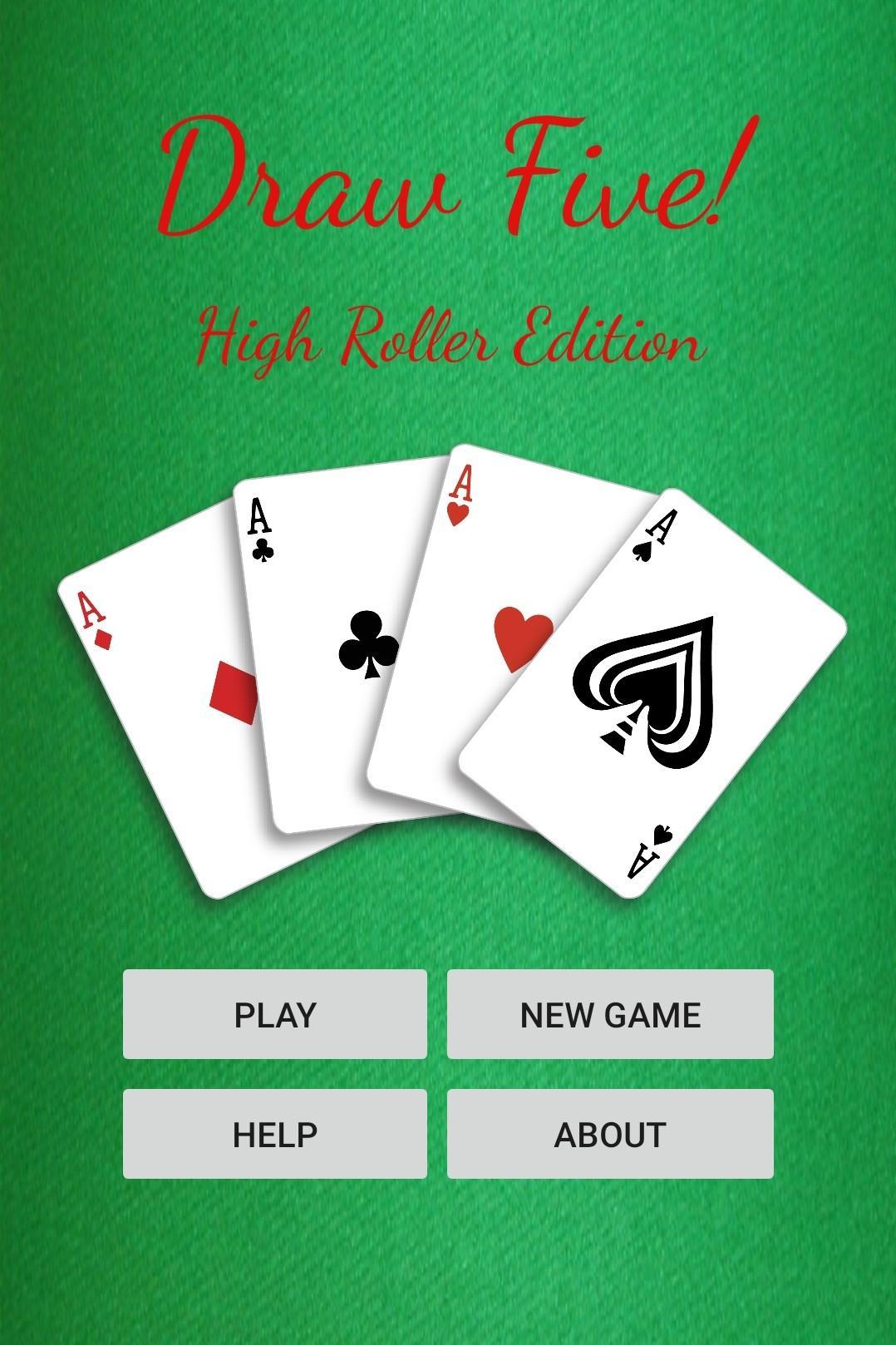 Draw Five! - Five Card Draw 7.0.3 Screenshot 3