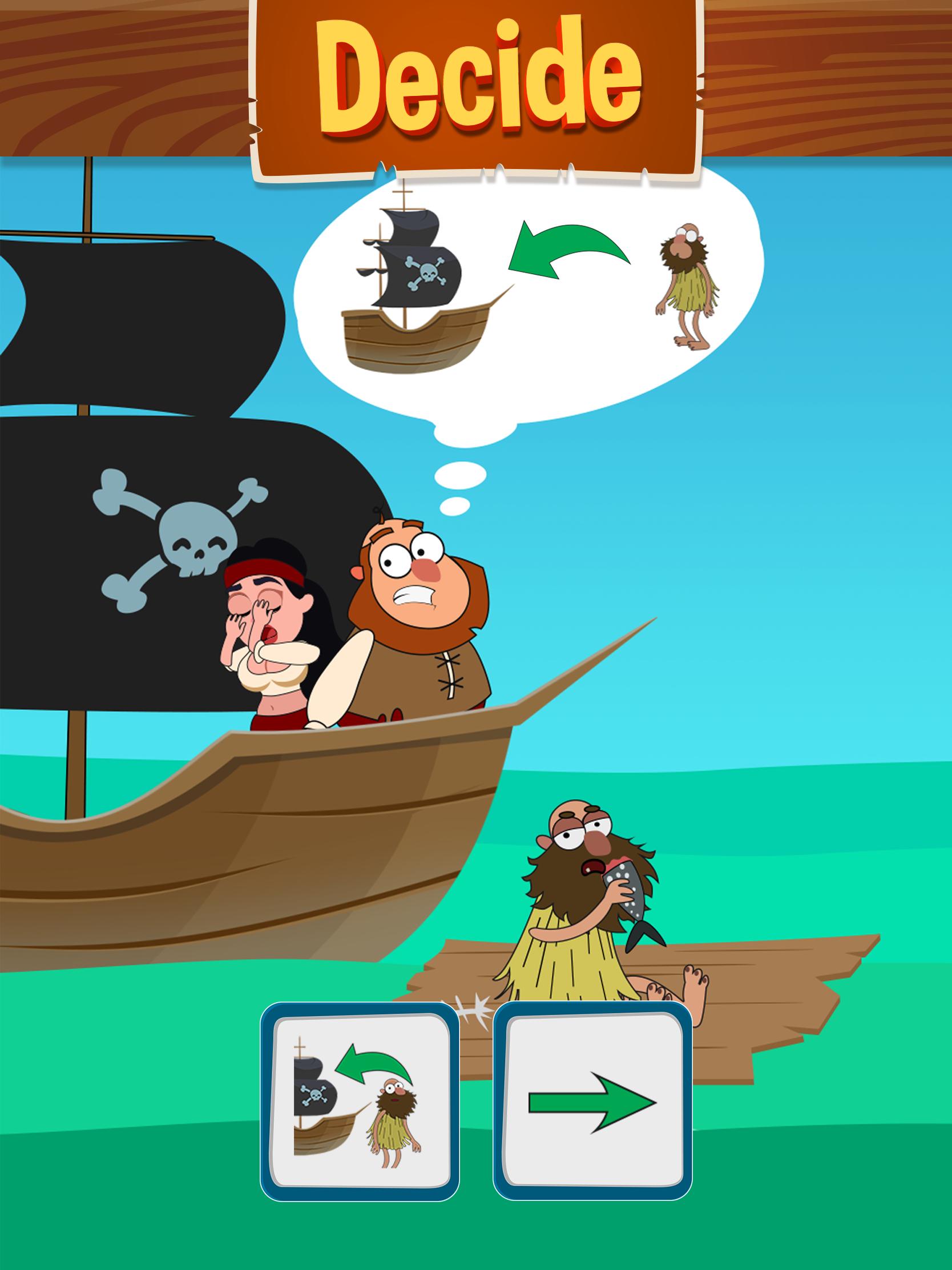 Save The Pirate! Make choices - decide the fate 1.0.94 Screenshot 8