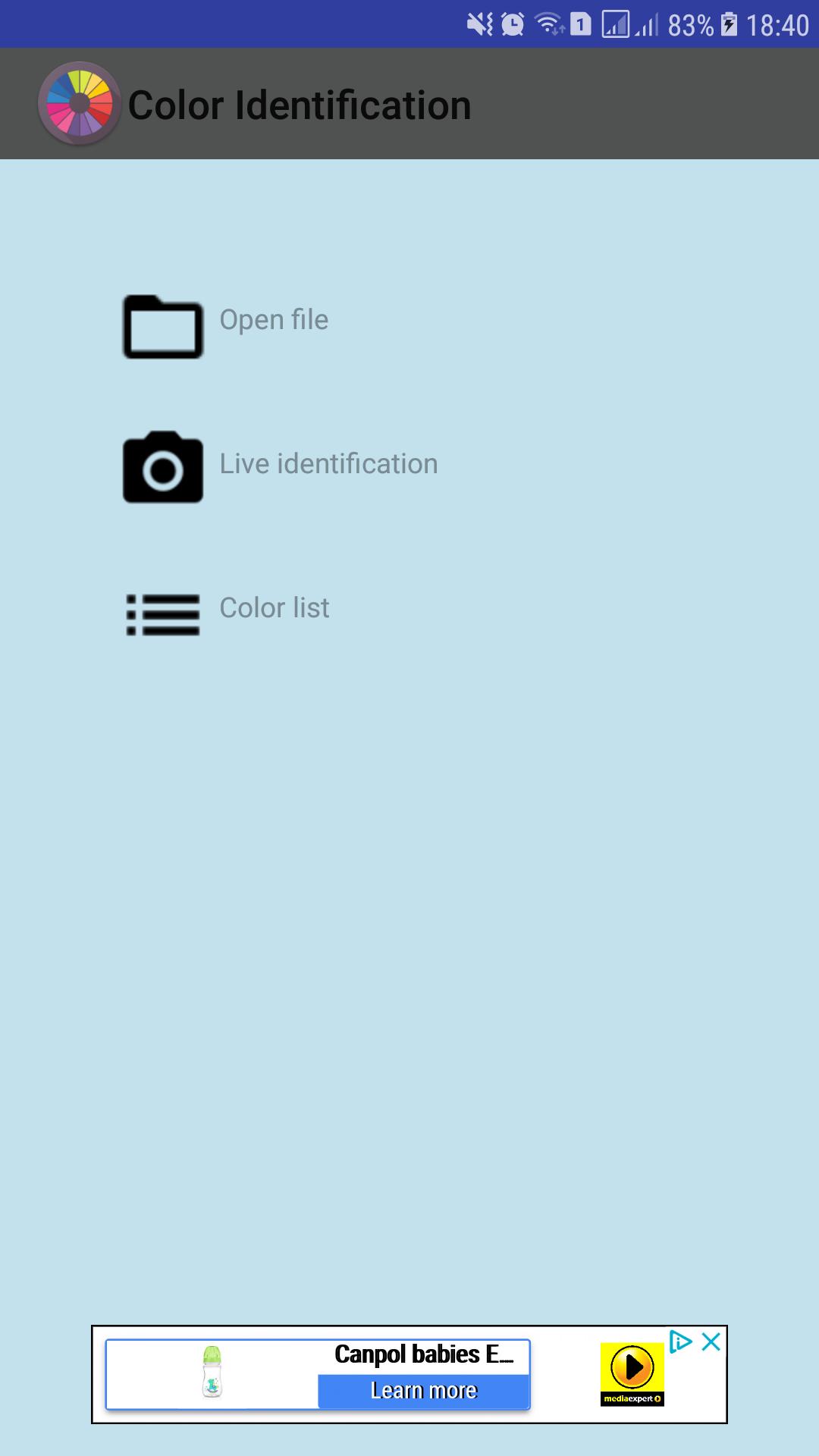 Color Identification 44.0 Screenshot 1
