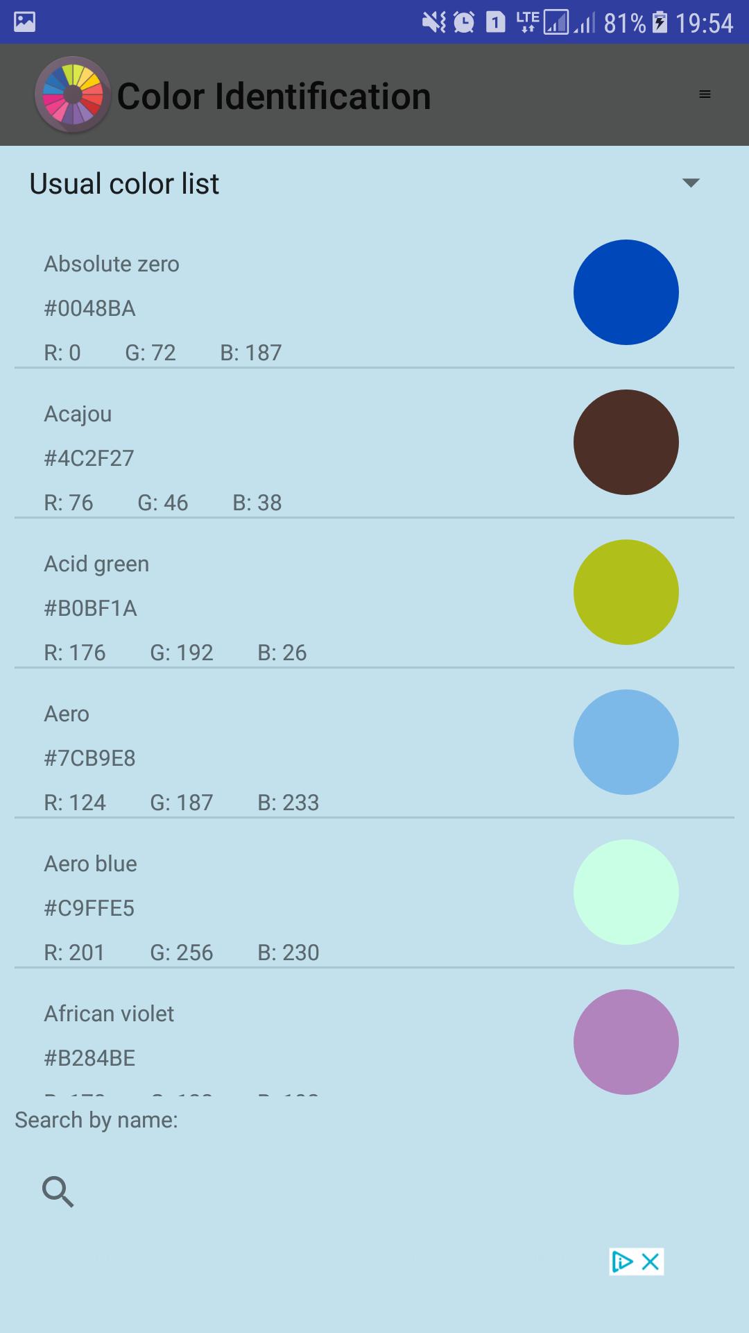 Color Identification 44.0 Screenshot 7