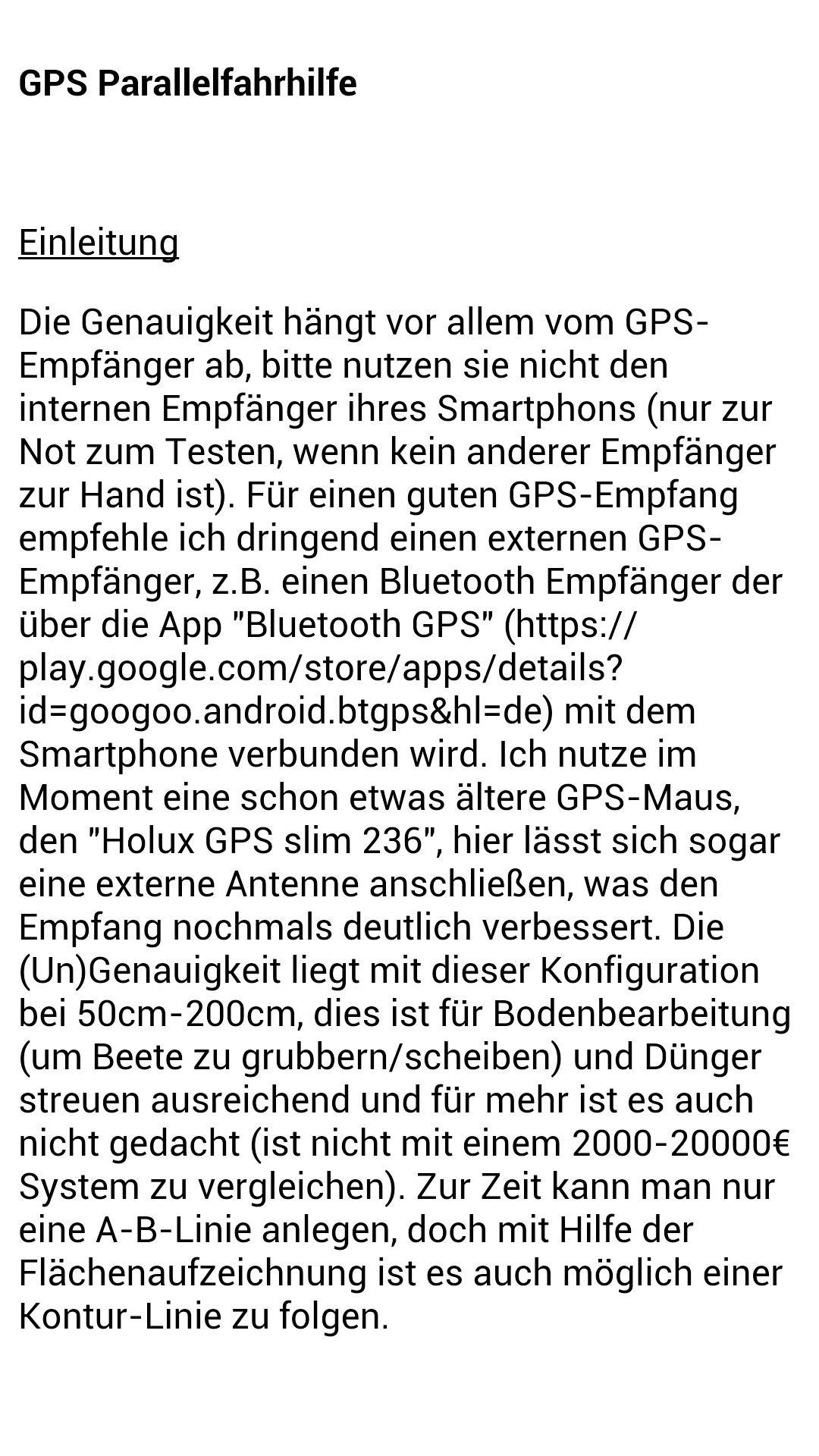 GPS Parallelfahrhilfe 2021.06.12 Screenshot 8