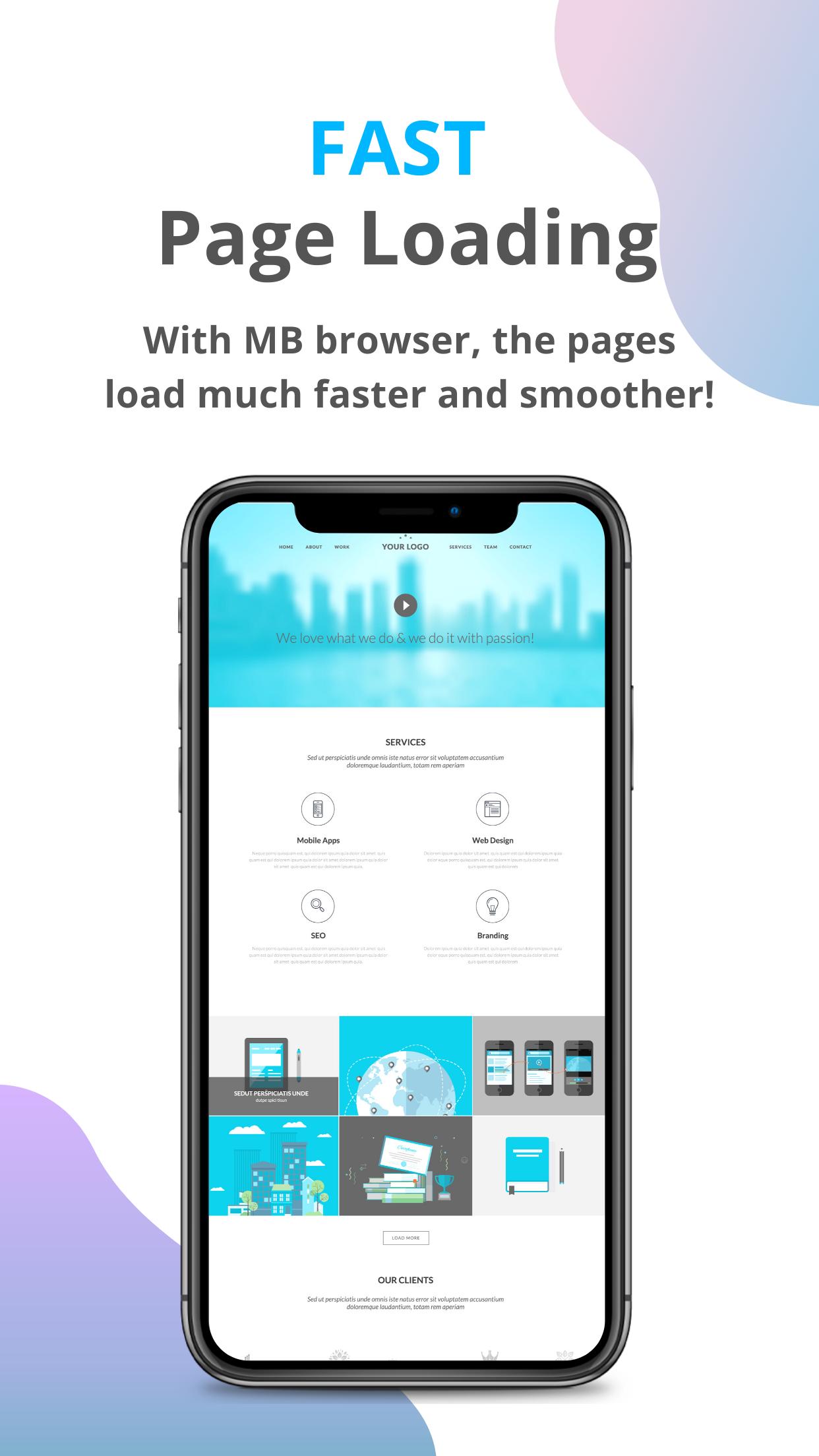 MB Priva Browser：Safe, Private and Fast 0.70 Screenshot 2