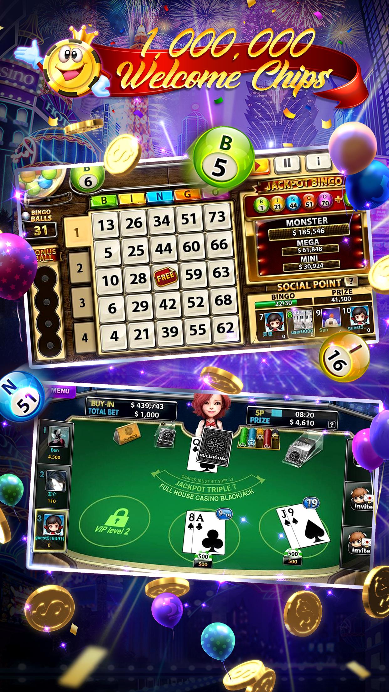 Full House Casino Free Vegas Slots Machine Games 2.1.19 Screenshot 10