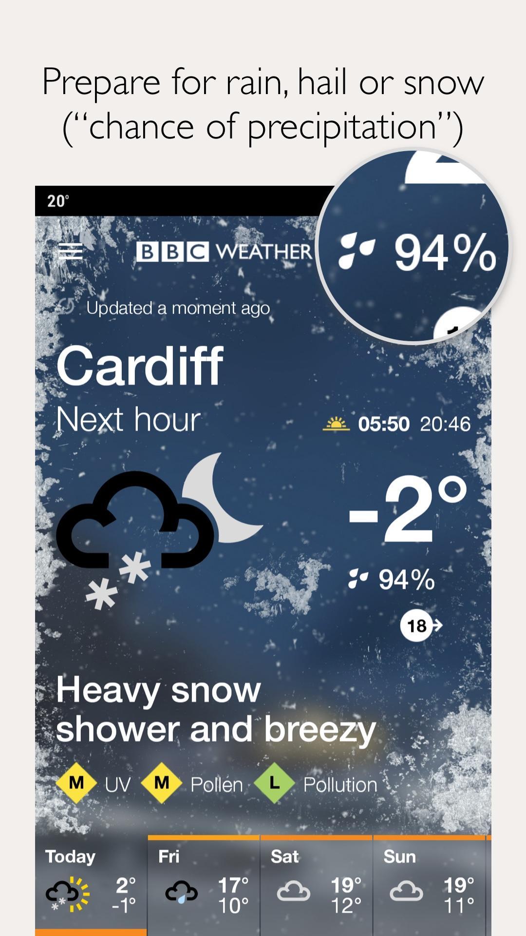 BBC Weather 4.0.7 Screenshot 4