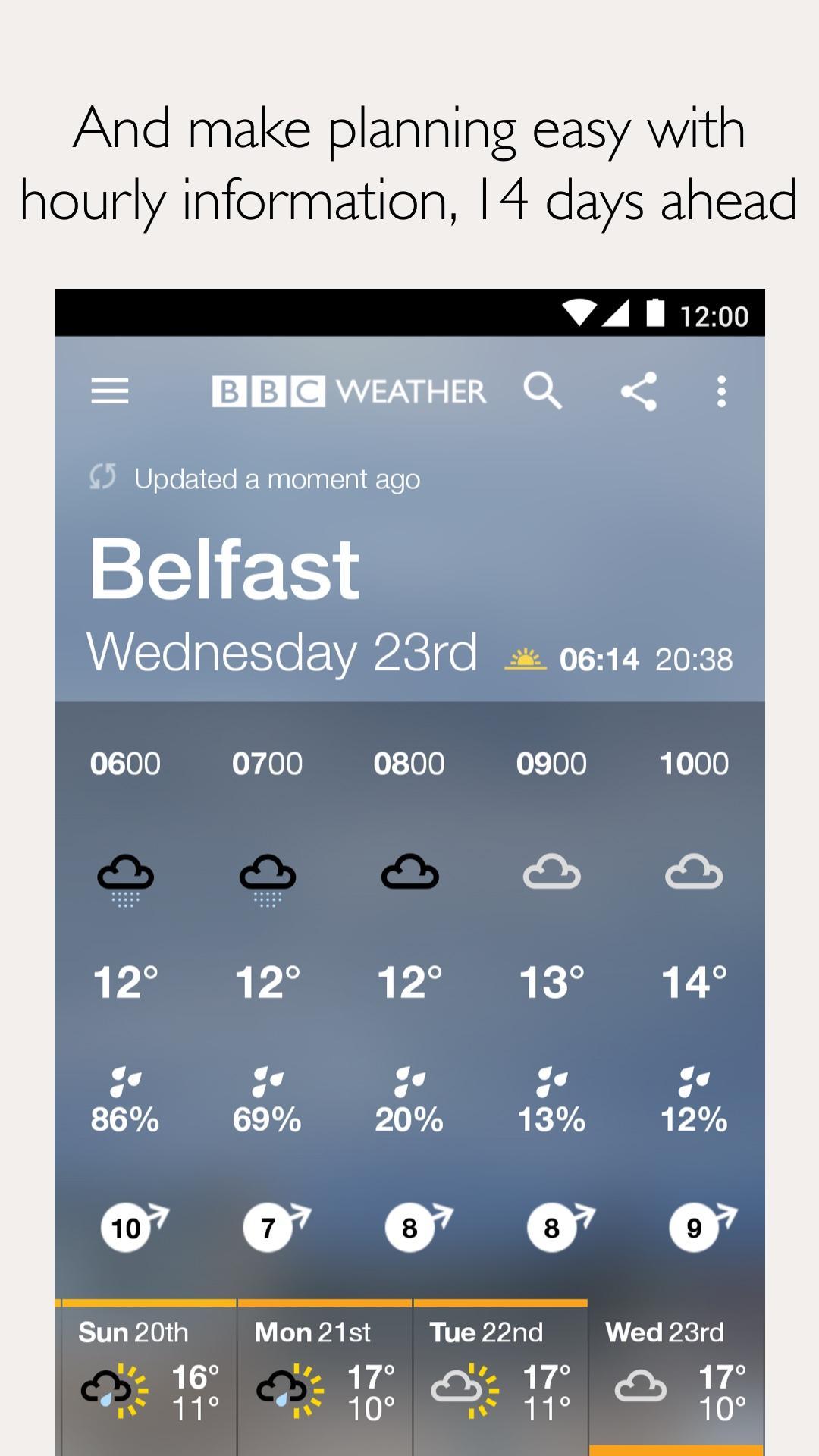 BBC Weather 4.0.7 Screenshot 5