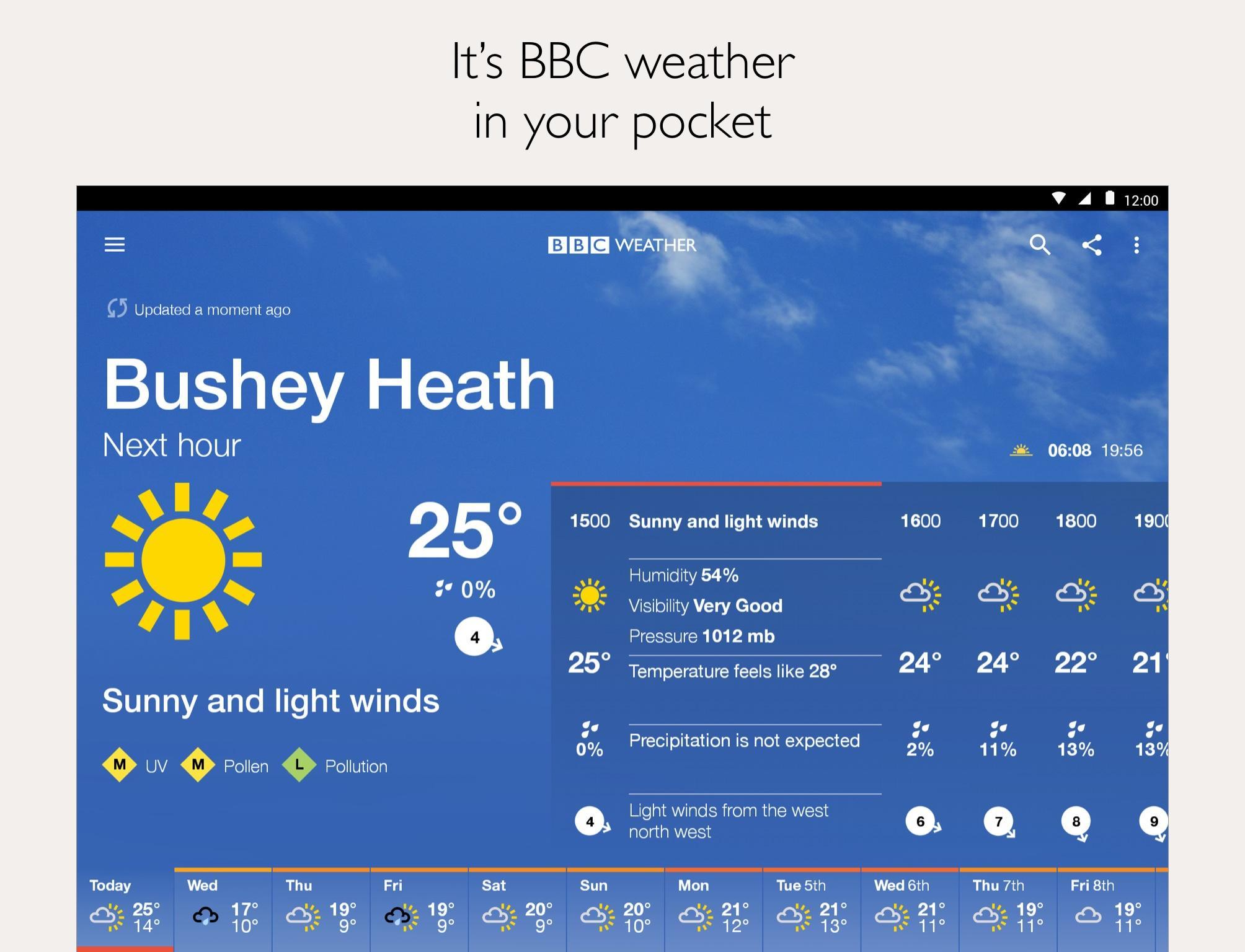 BBC Weather 4.0.7 Screenshot 6