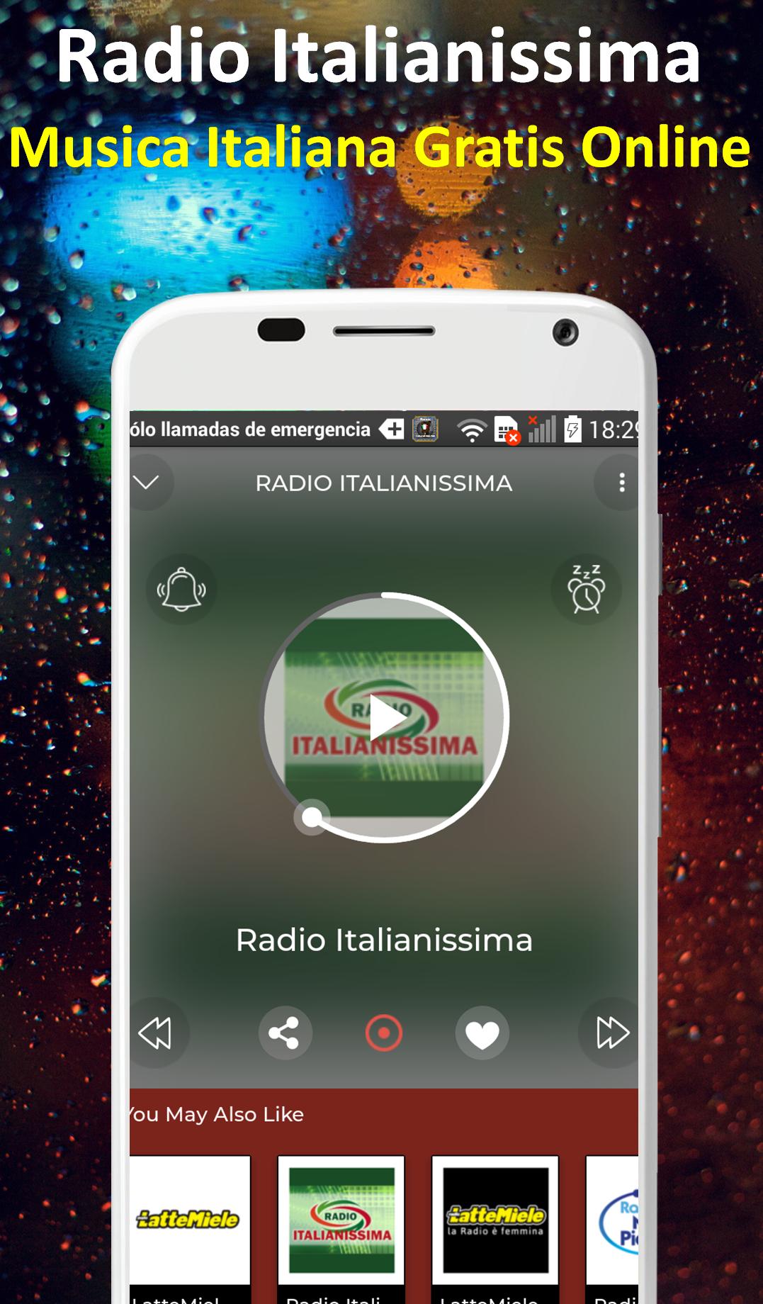 Radio Italianissima Italian Music Free Online 1.1 Screenshot 2
