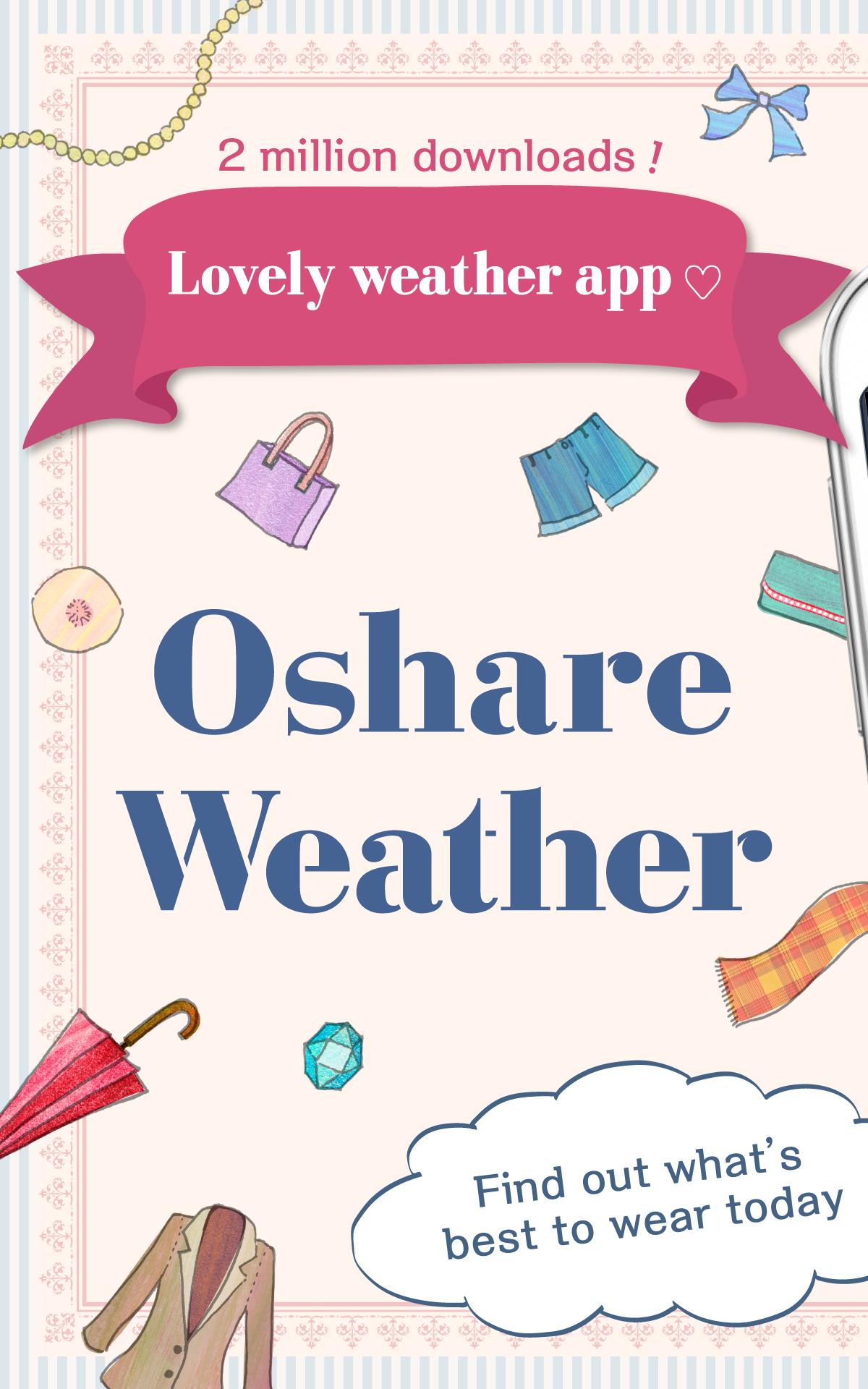 OshareWeather - For cute girls 5.7.4 Screenshot 13