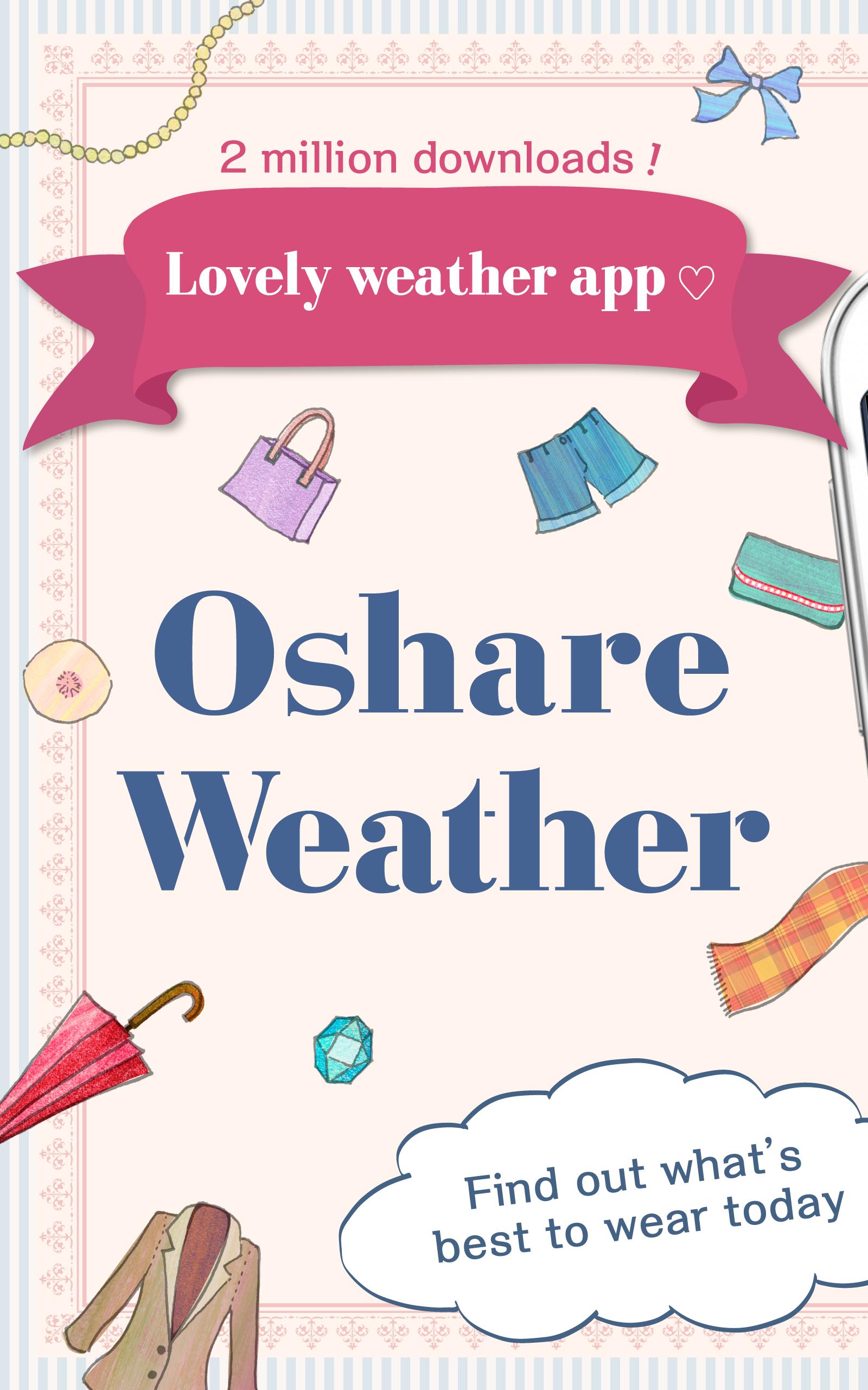 OshareWeather - For cute girls 5.7.4 Screenshot 7