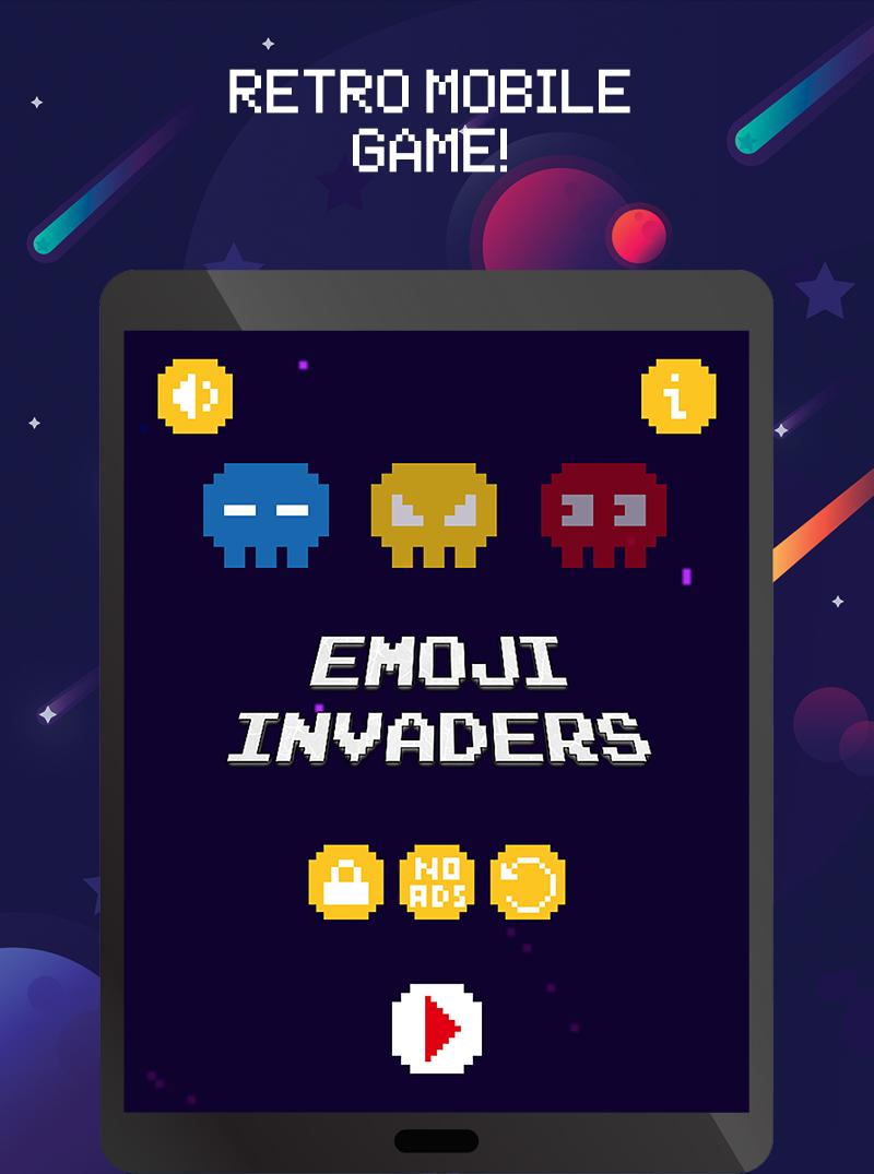 Emoji Invaders Cosmos 2.1 Screenshot 12