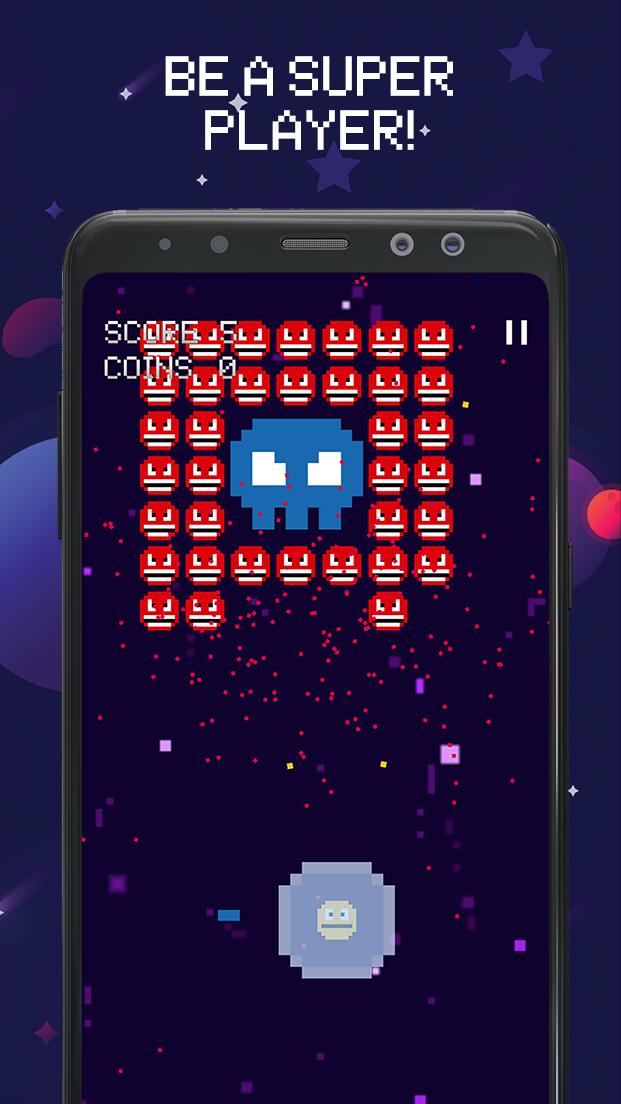 Emoji Invaders Cosmos 2.1 Screenshot 3