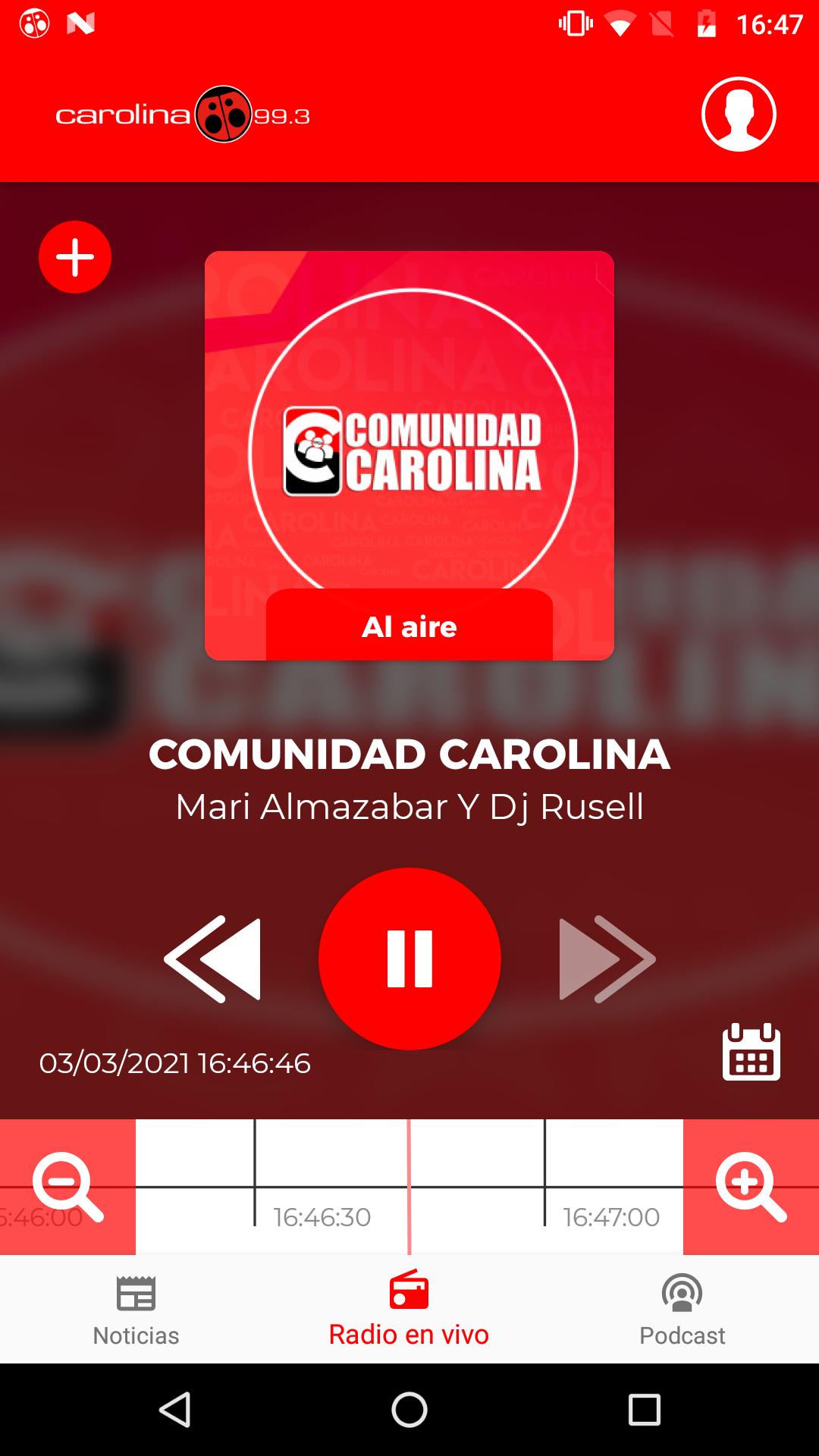 Radio Carolina 99.3 2.3.3 Screenshot 3