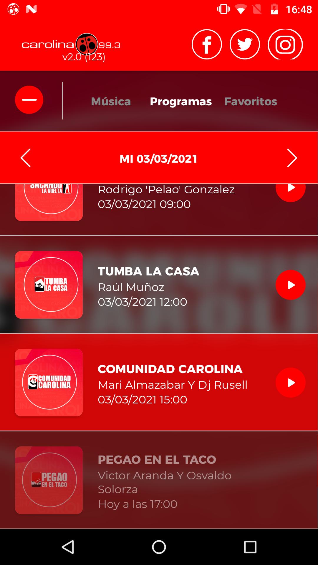 Radio Carolina 99.3 2.3.3 Screenshot 7