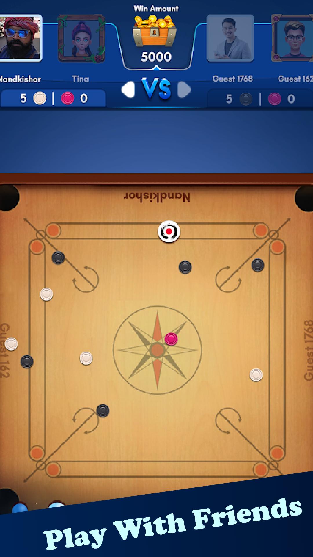 Carrom Boards:Multiplayer Disc Pool Game 1.0.4 Screenshot 14