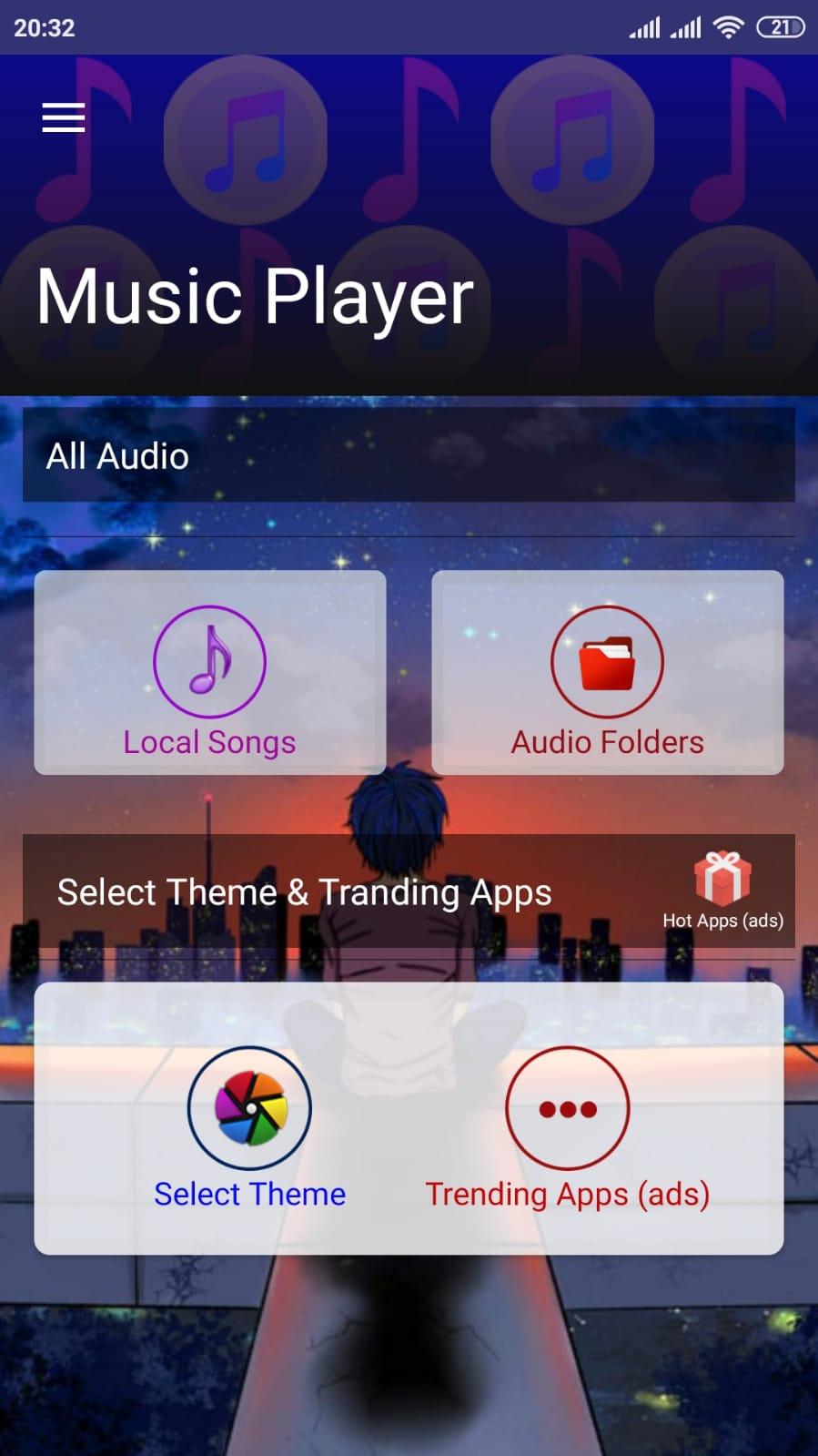 Music Player amp; Equalizer 1.0 Screenshot 1