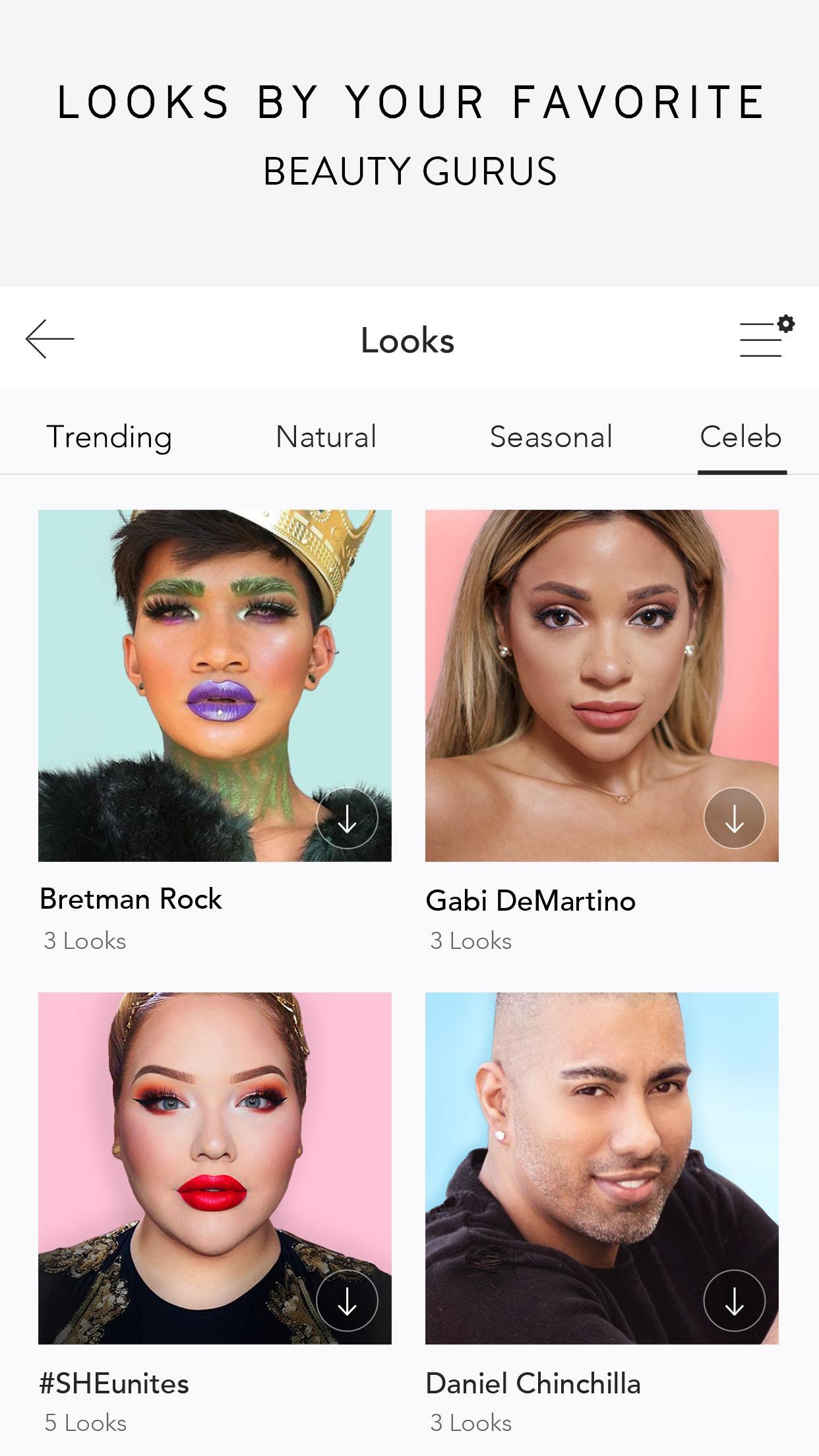 MakeupPlus Your Own Virtual Makeup Artist 5.3.27 Screenshot 4