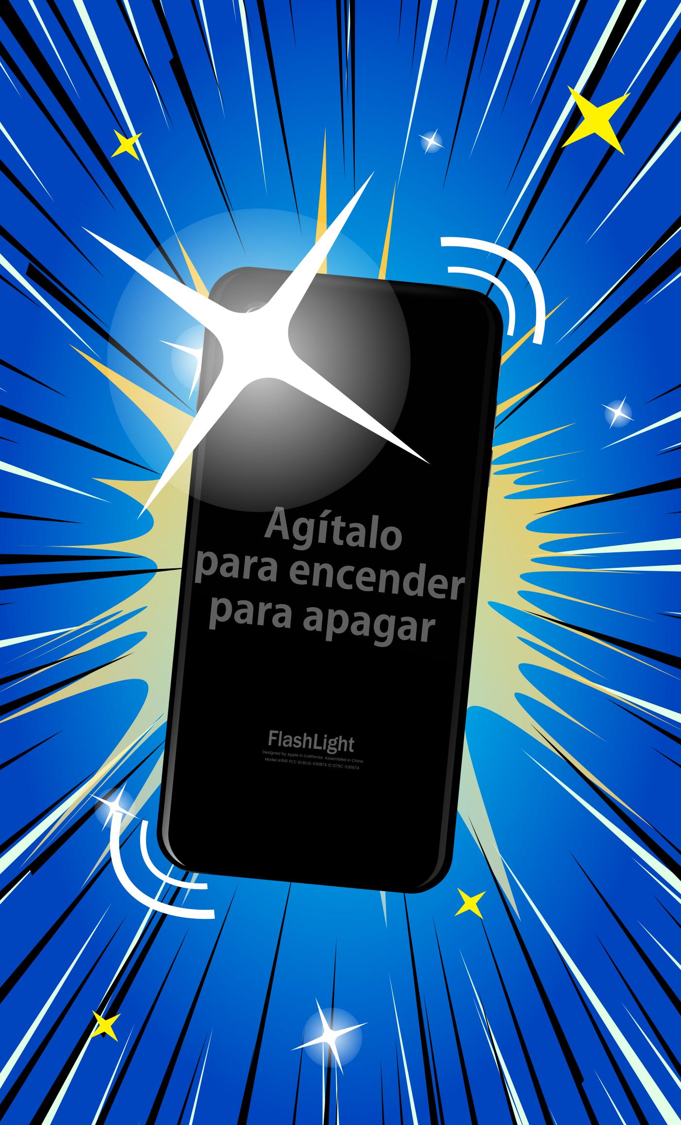 Flash Super Bright Flashlight HD LED Shake Widget 1.0.1 Screenshot 2