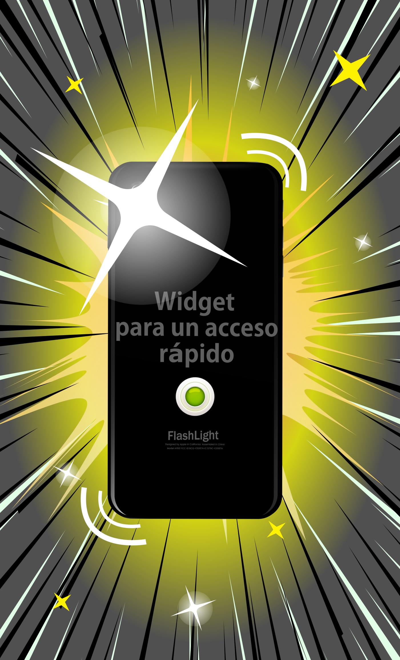 Flash Super Bright Flashlight HD LED Shake Widget 1.0.1 Screenshot 3