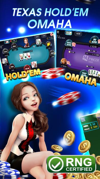 AA Poker Holdem, Omaha, Blackjack, OFC 2.0.38 Screenshot 11
