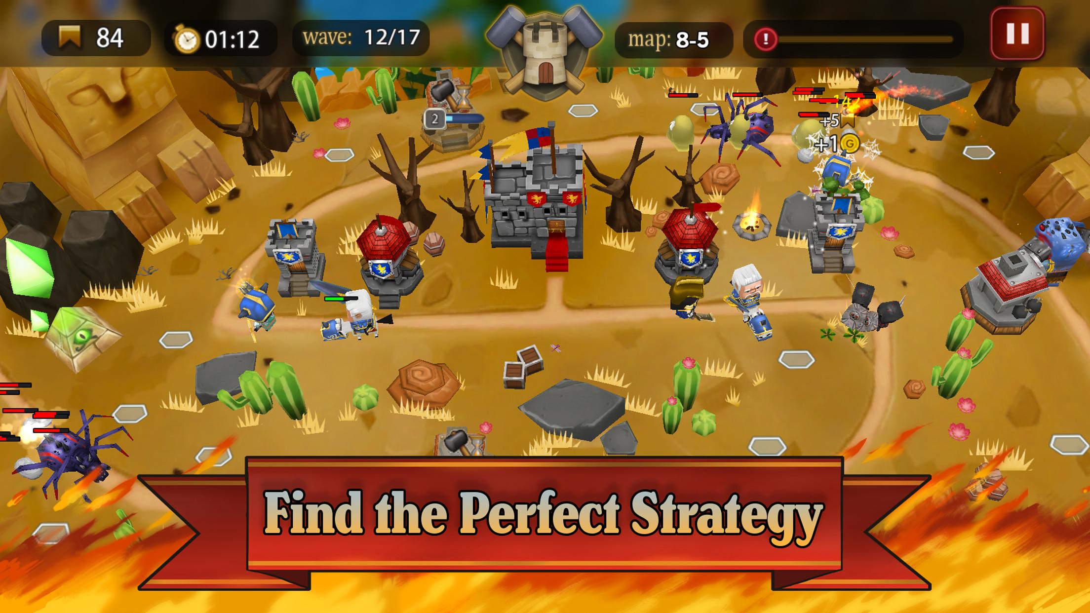 Demonrift TD - Tower Defense RPG Strategy Game 1.0.3 Screenshot 5