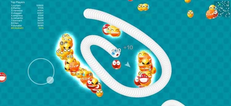 Worms Dash.IO-snake battle zone 1.2.2 Screenshot 4