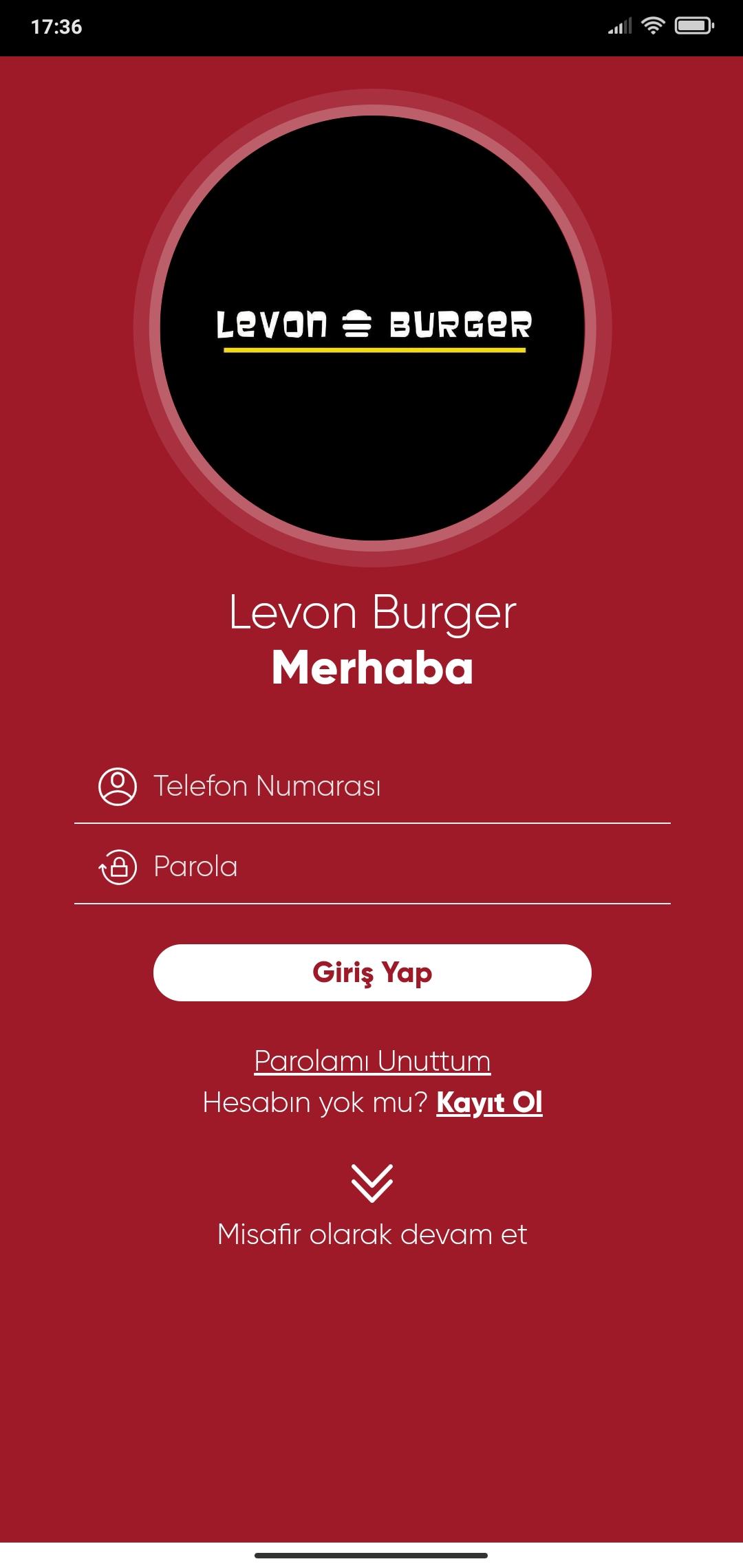 Levon Burger 5.0.0 Screenshot 1