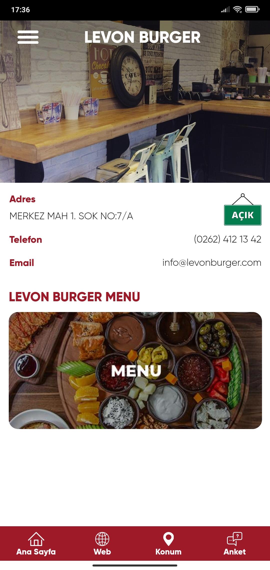 Levon Burger 5.0.0 Screenshot 2