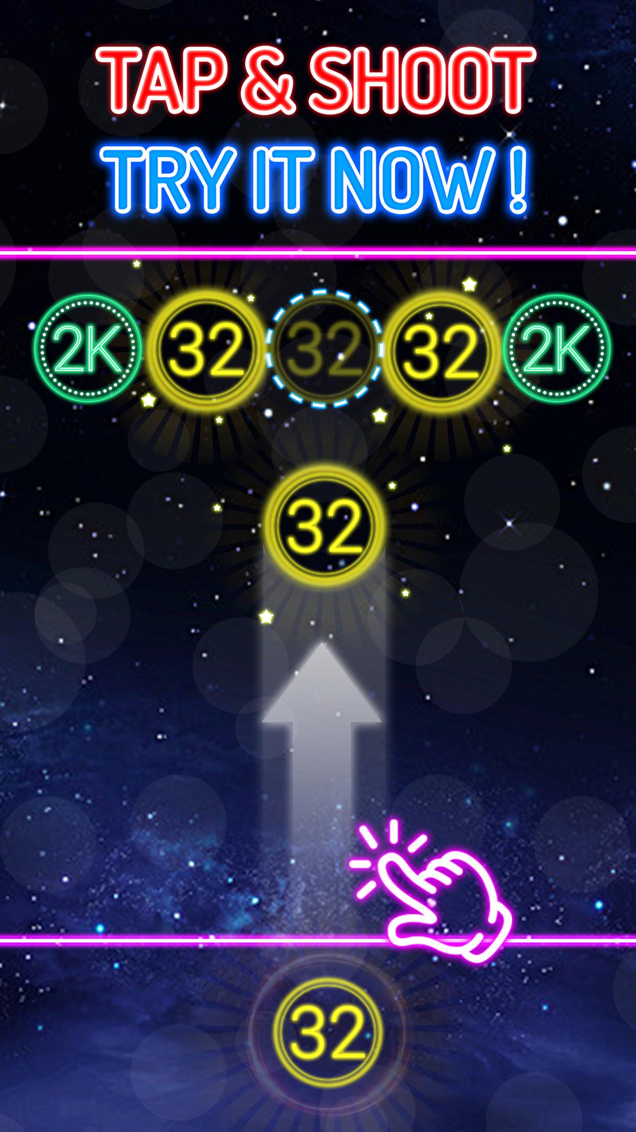 2048 Shoot and Merge 3D Balls – Number Puzzle game 1.6.0 Screenshot 3