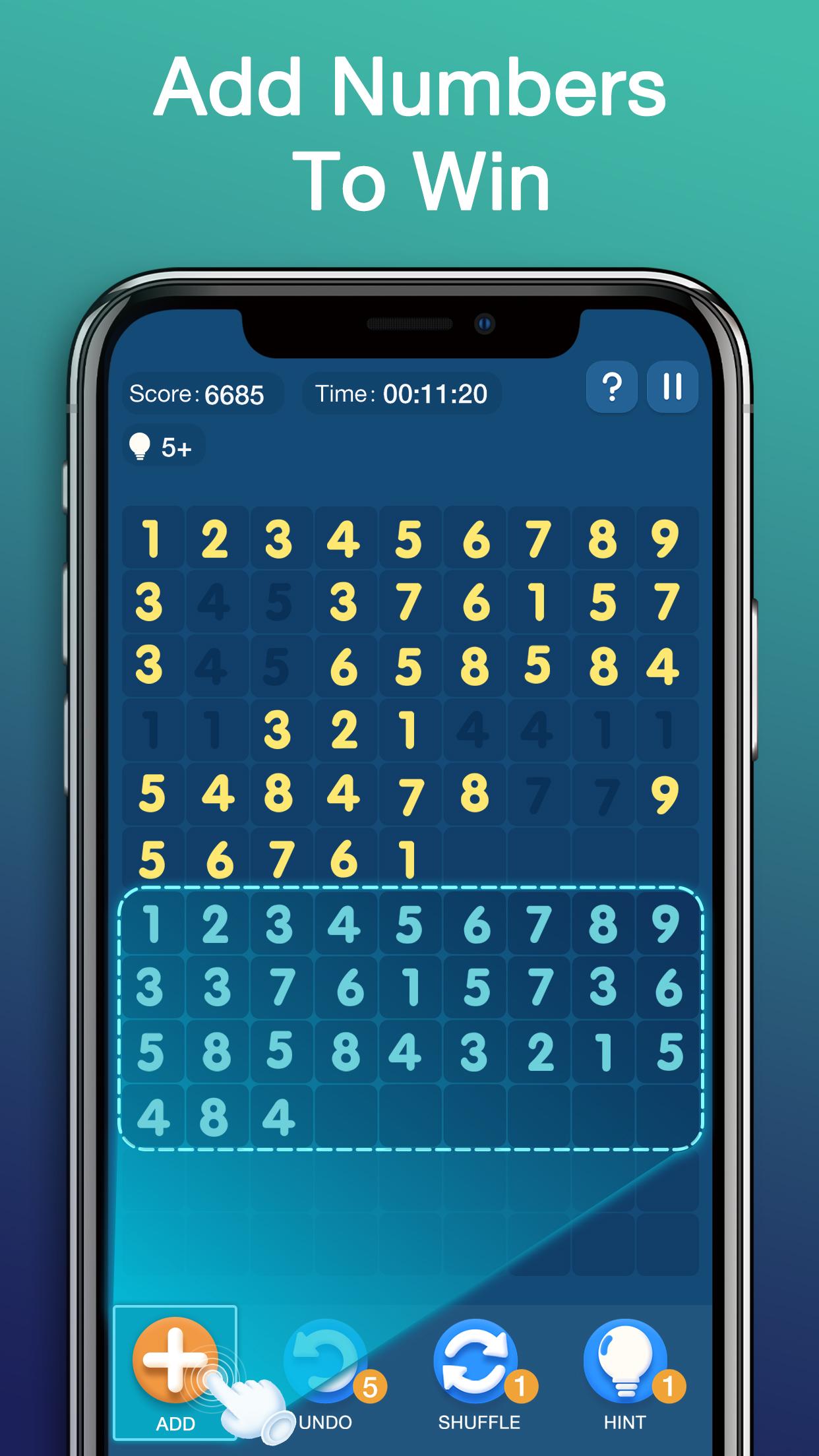 Match Ten Number Puzzle 0.1.6 Screenshot 1