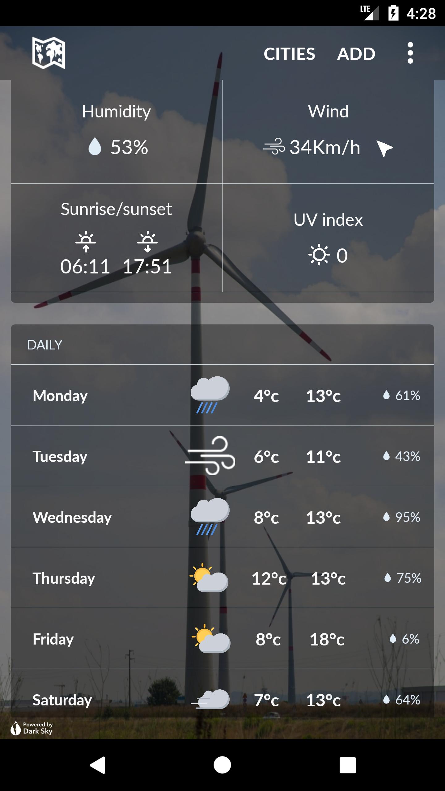 World Weather 1.3.6 Screenshot 2