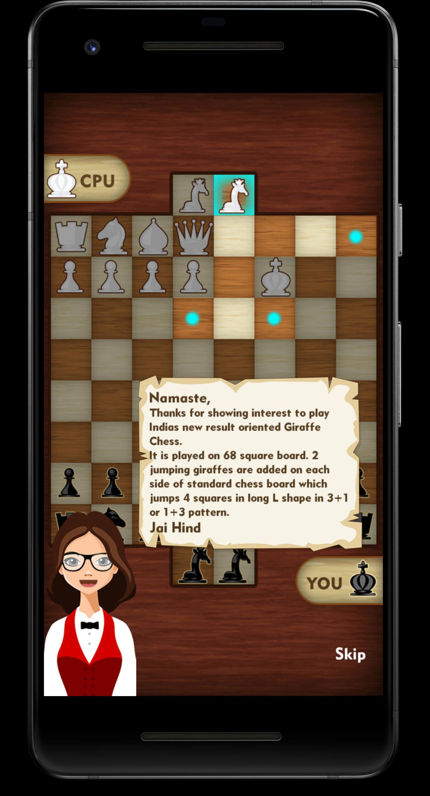 Giraffe Chess - No draw, Only win or lose 1.0 Screenshot 3