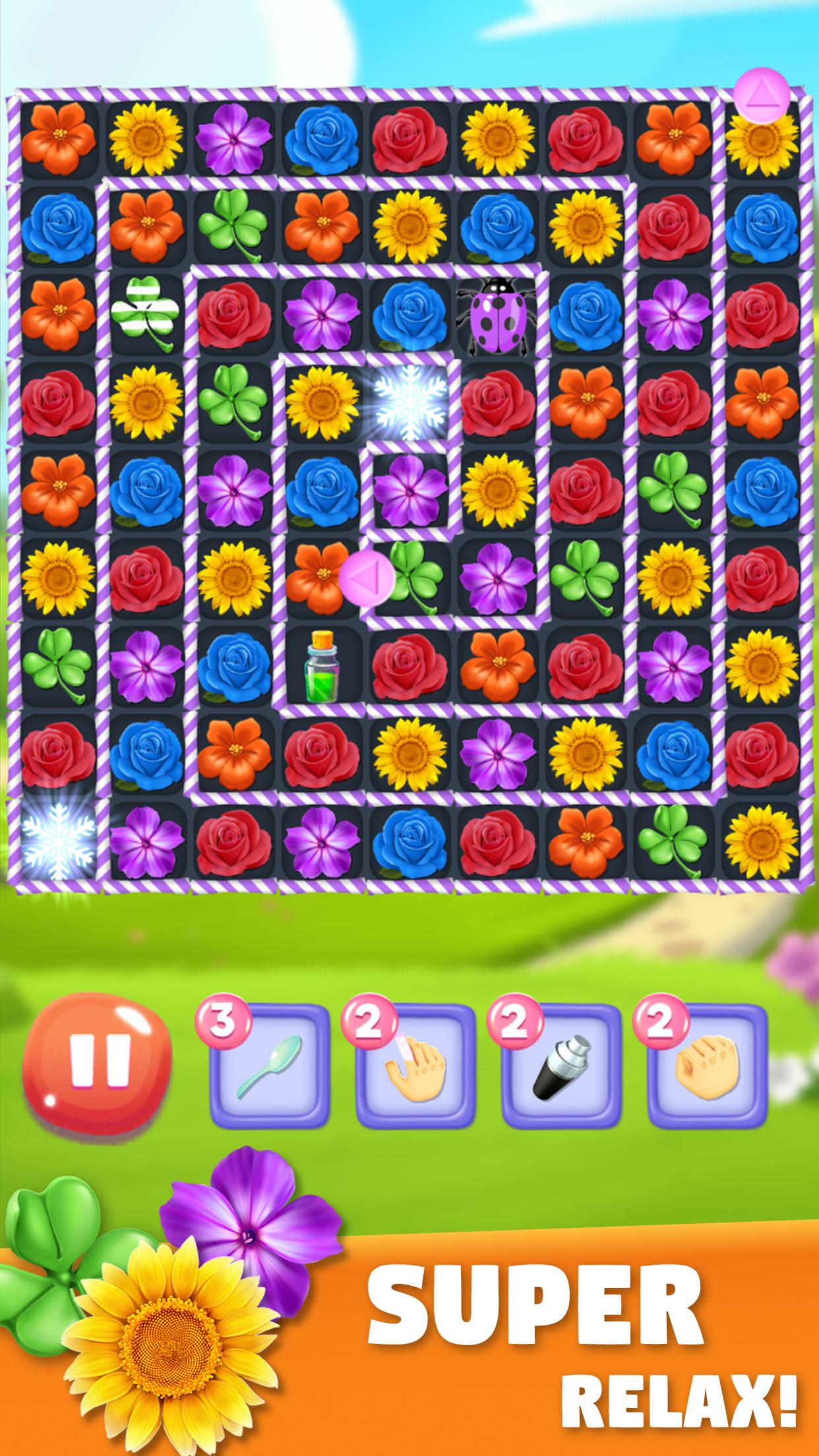 Blossom Bloom Flower Blast Match 3 Games 1.9 Screenshot 2