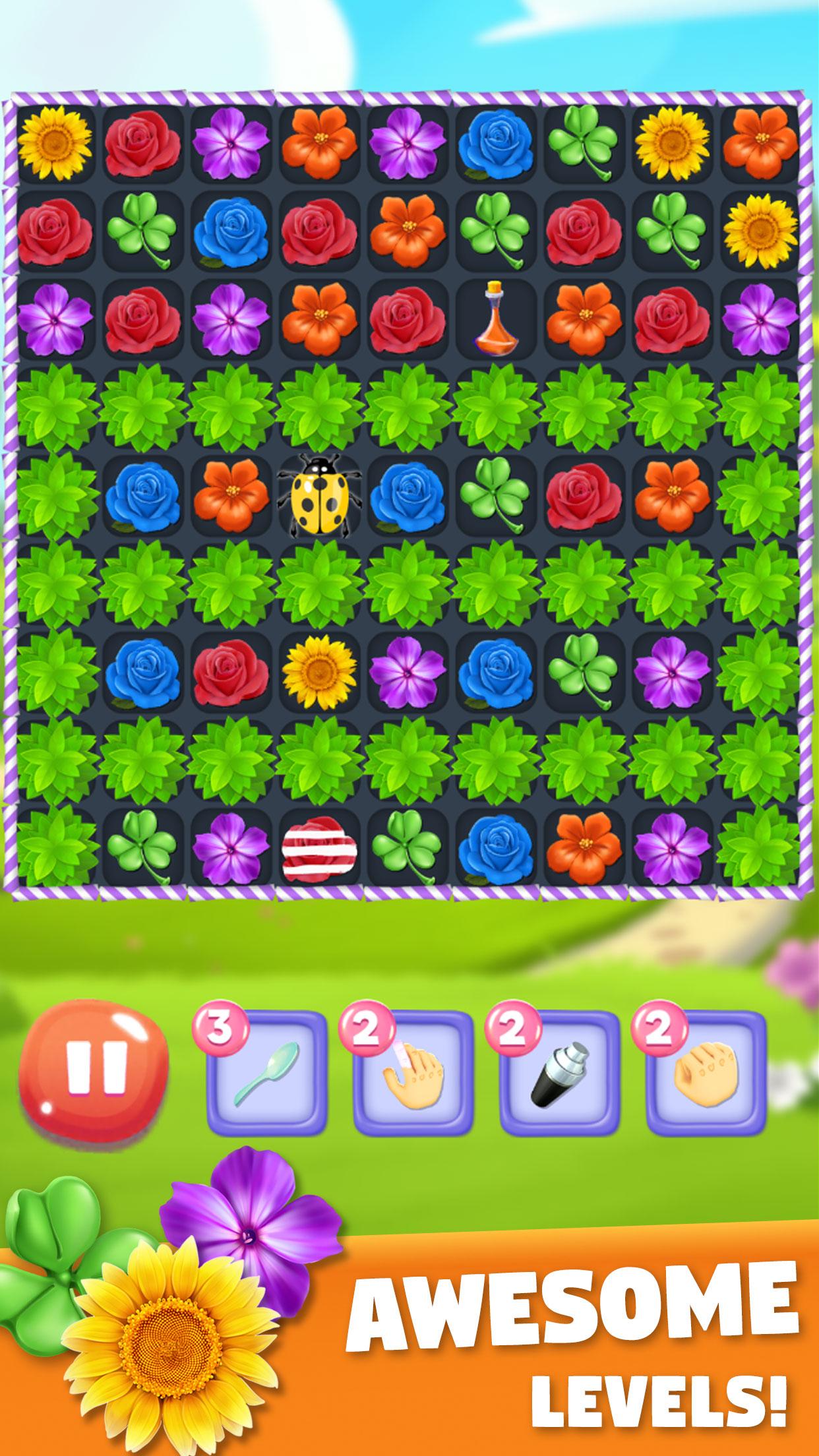 Blossom Bloom Flower Blast Match 3 Games 1.9 Screenshot 3