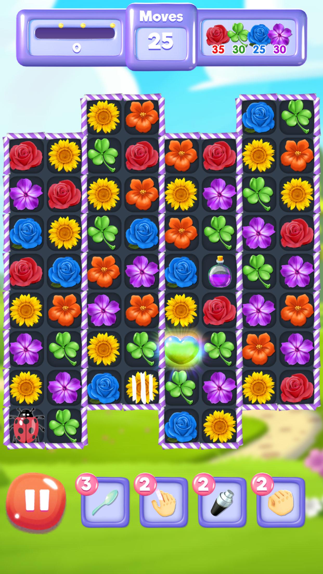 Blossom Bloom Flower Blast Match 3 Games 1.9 Screenshot 4