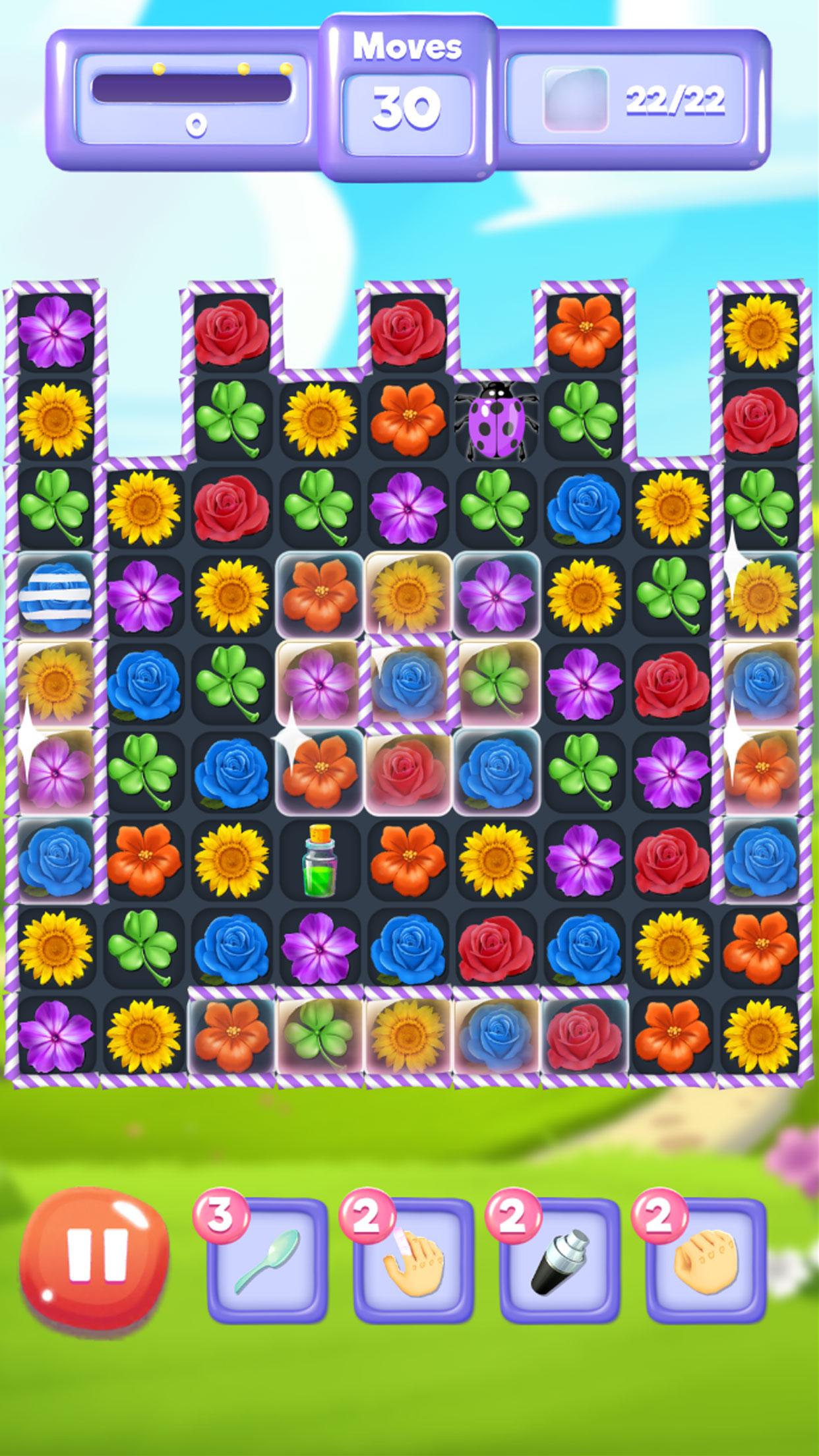 Blossom Bloom Flower Blast Match 3 Games 1.9 Screenshot 5