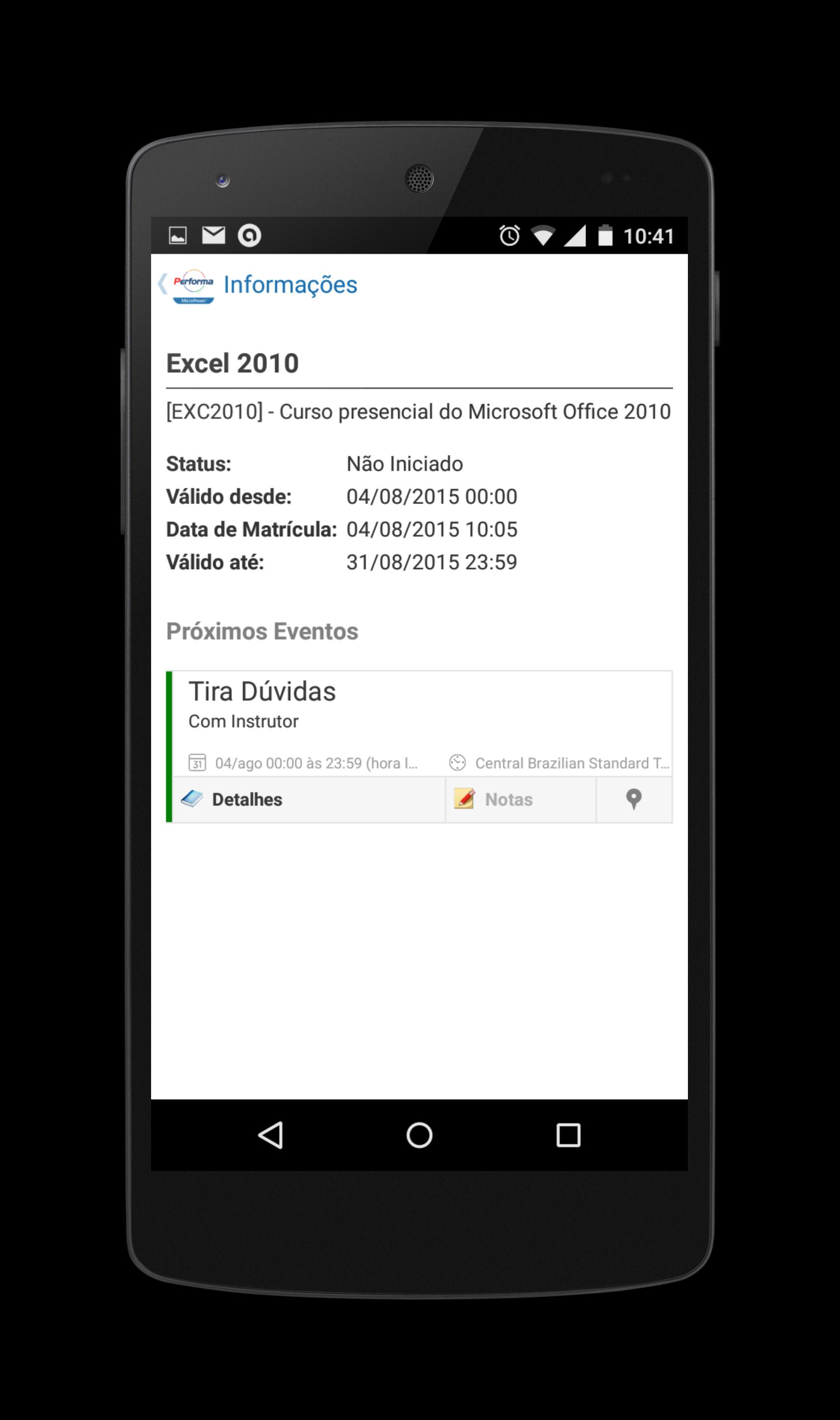 Performa Mobile 1.14.6 Screenshot 5