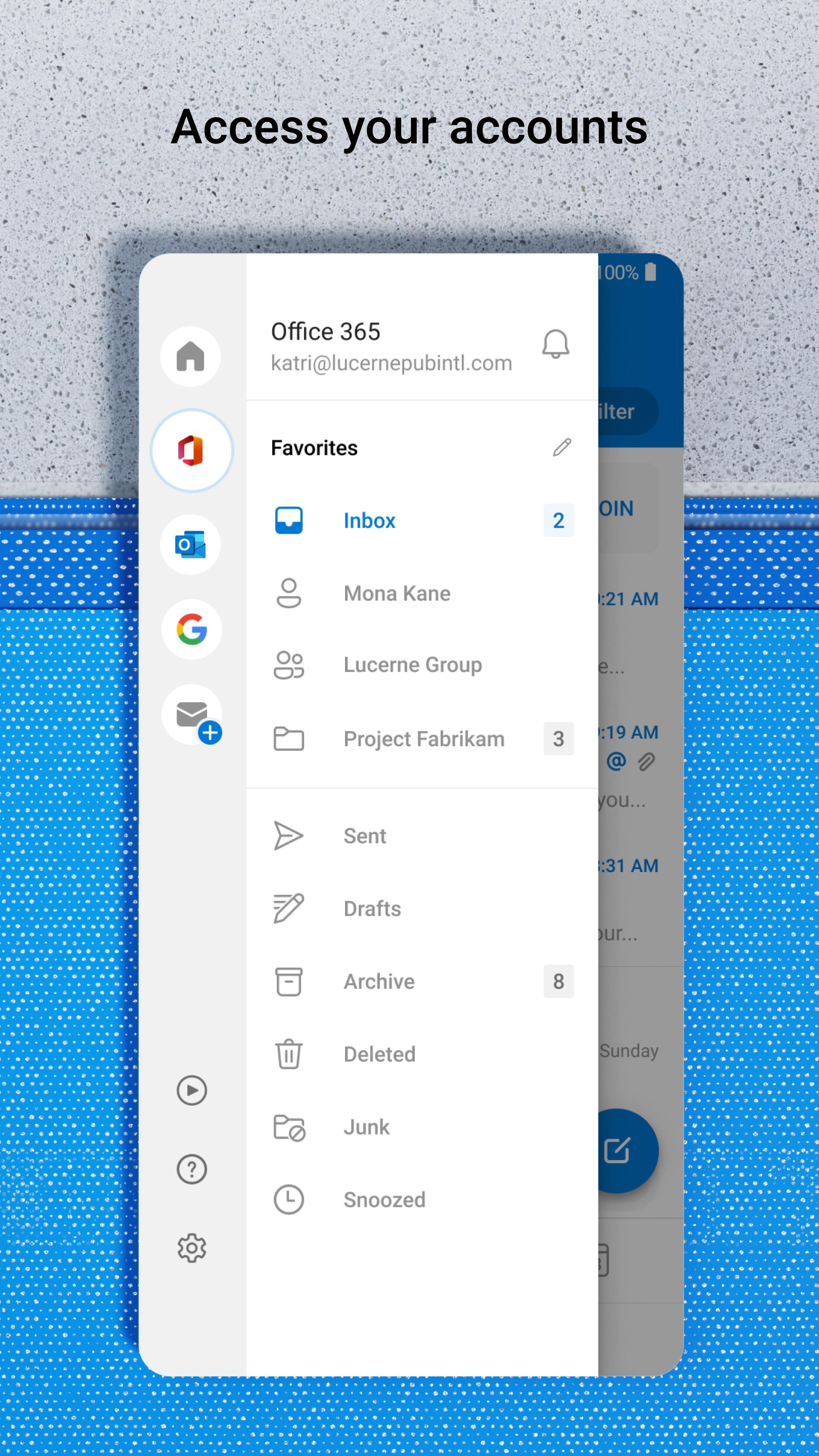 Microsoft Outlook: Secure email, calendars & files 4.2124.1 Screenshot 5