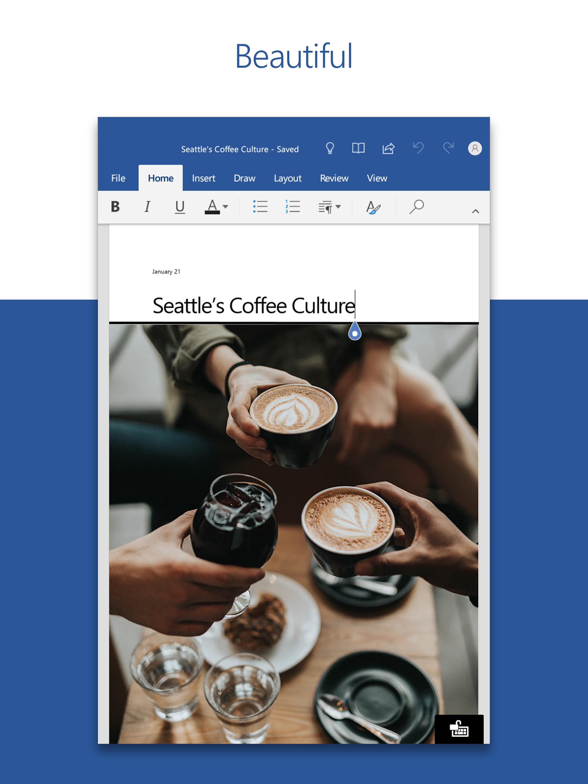 Microsoft Word: Write, Edit & Share Docs on the Go 16.0.13426.20196 Screenshot 11