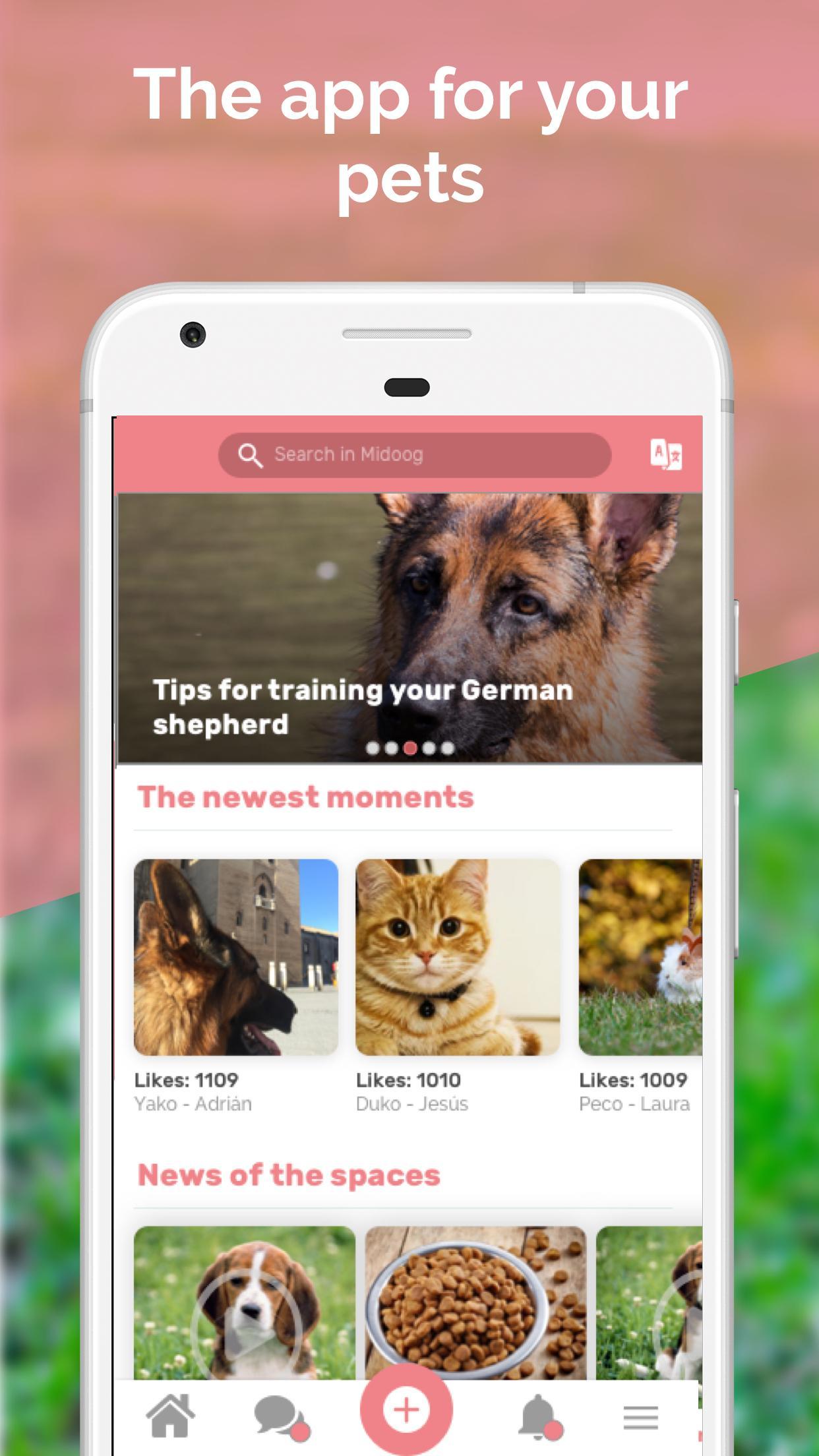 Midoog Your pet's app 1.2.3 Screenshot 1