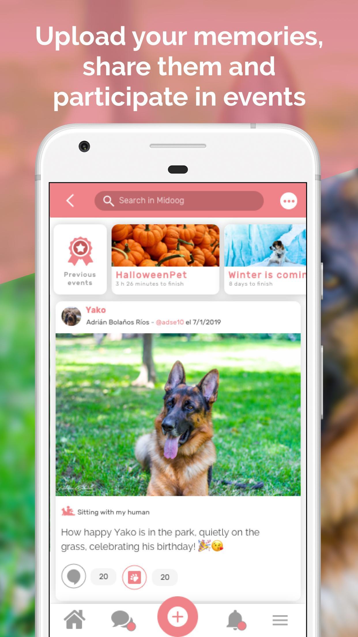 Midoog Your pet's app 1.2.3 Screenshot 2