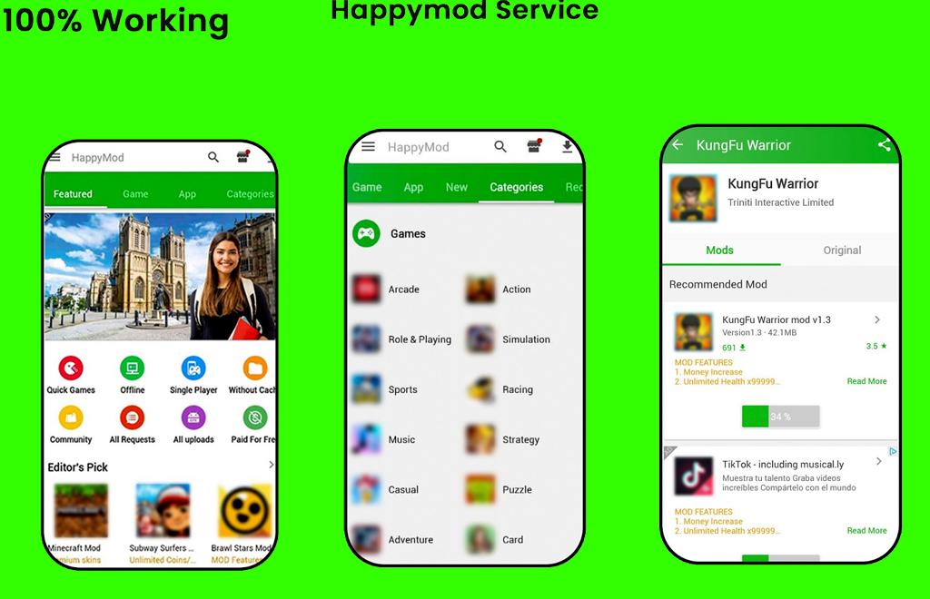 Free Happy Mod - Happy Apps Guide 2021 1.0 Screenshot 1