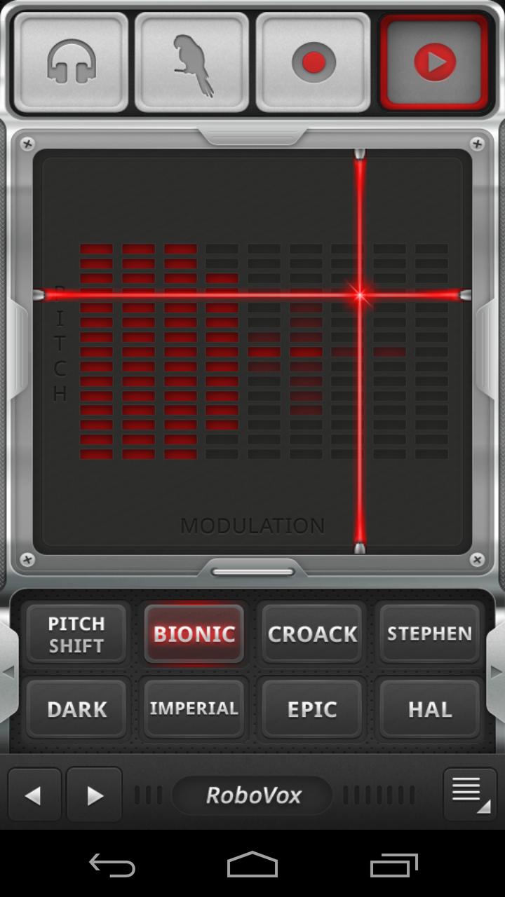 RoboVox Voice Changer 1.8.8 Screenshot 1