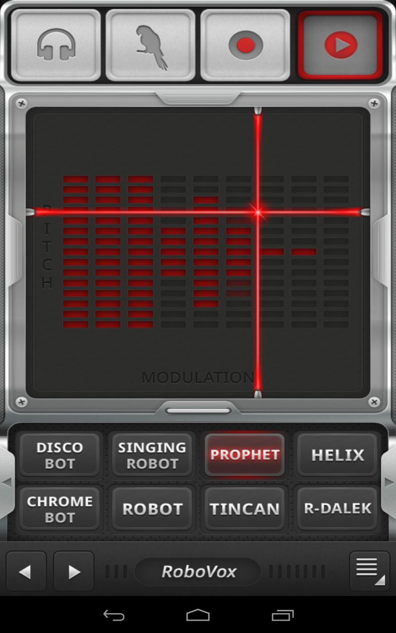 RoboVox Voice Changer 1.8.8 Screenshot 4