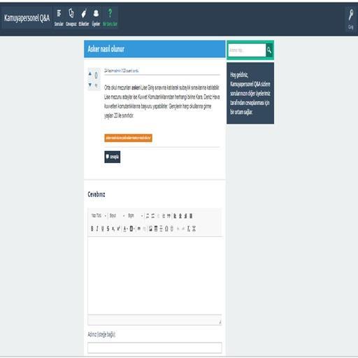 Tsk -Kamu personel alımı soru cevap platformu 2.4 Screenshot 5