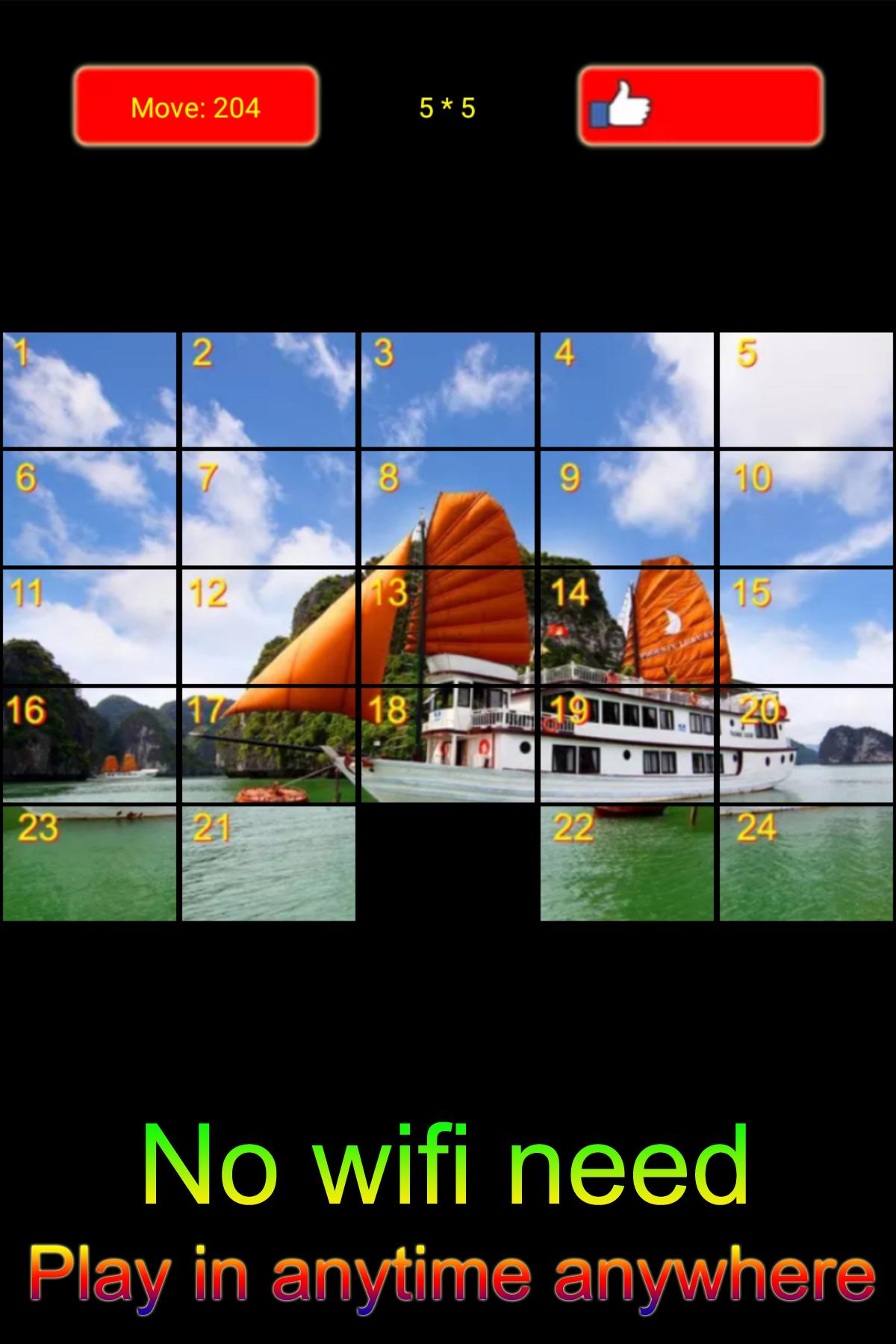 Tile Puzzle Nature 1.0.5 Screenshot 9